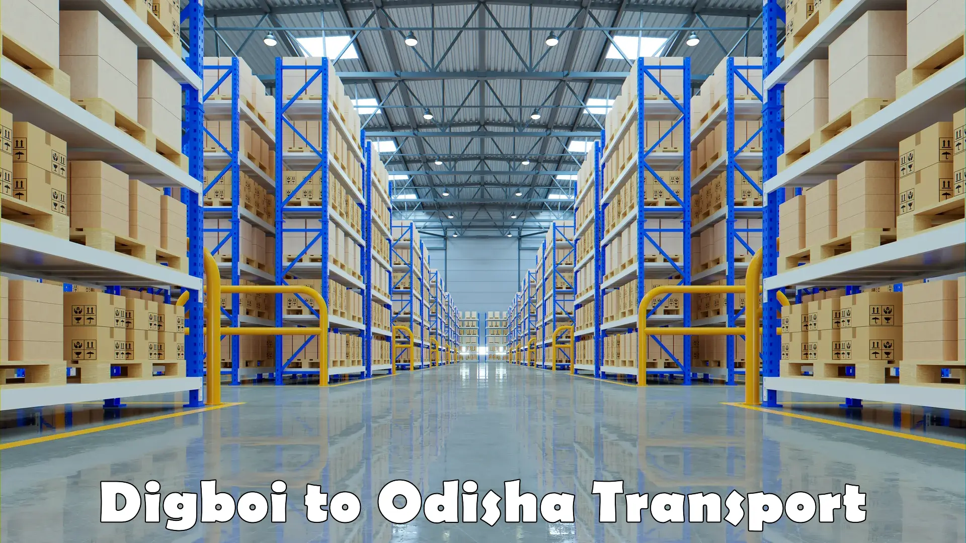 Goods transport services Digboi to Odisha