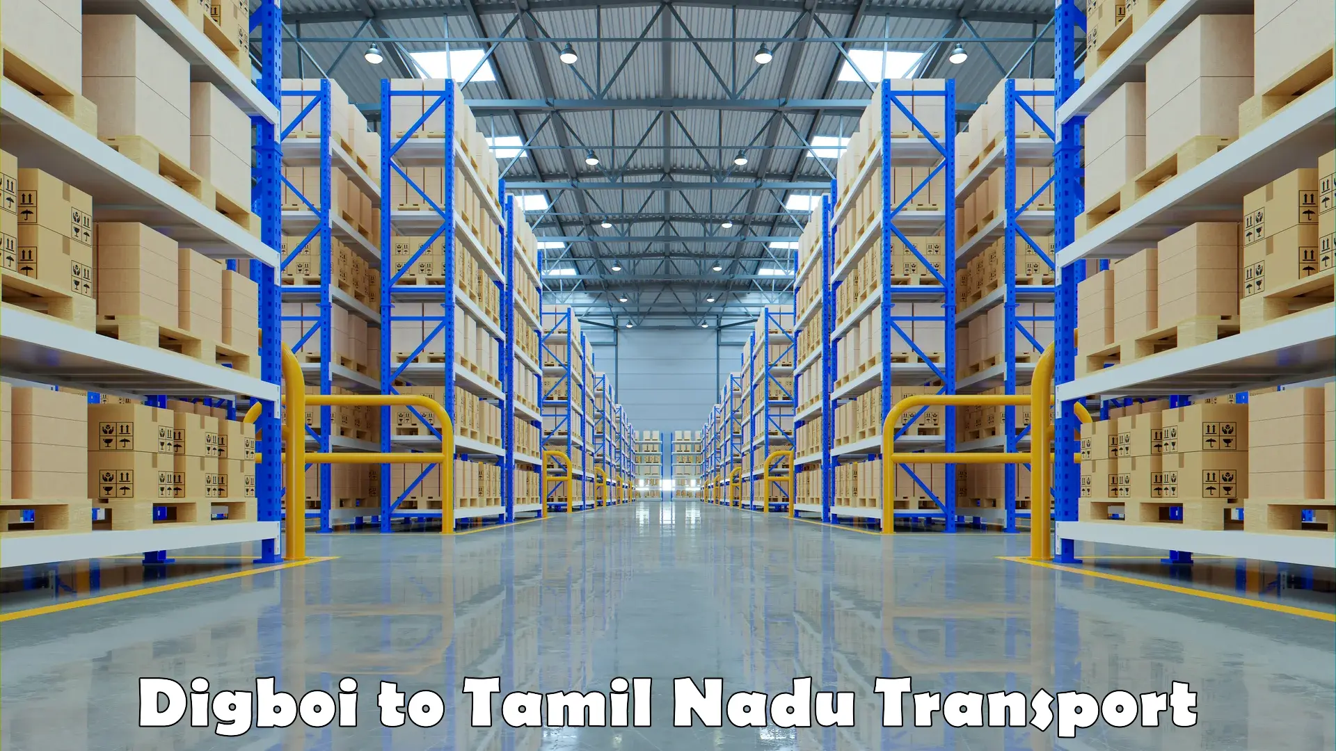 Cycle transportation service Digboi to Tamil Nadu