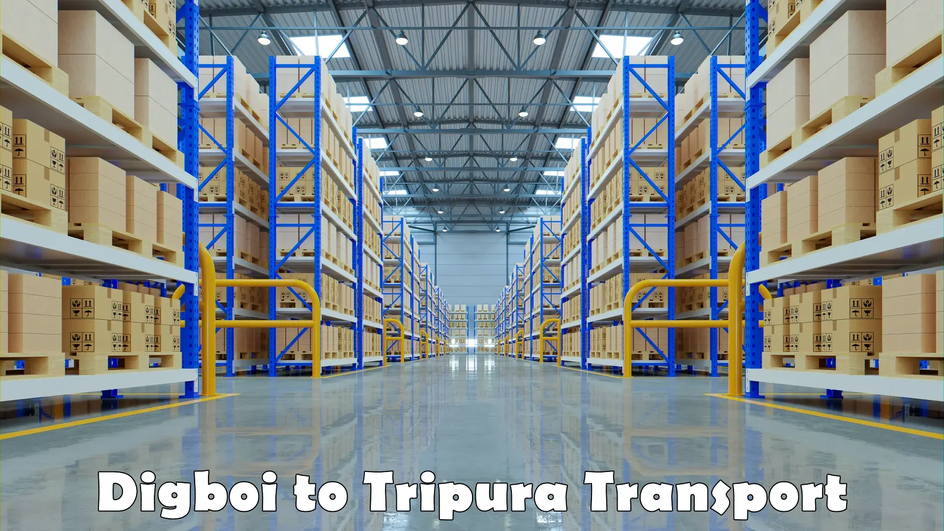 India truck logistics services Digboi to Tripura