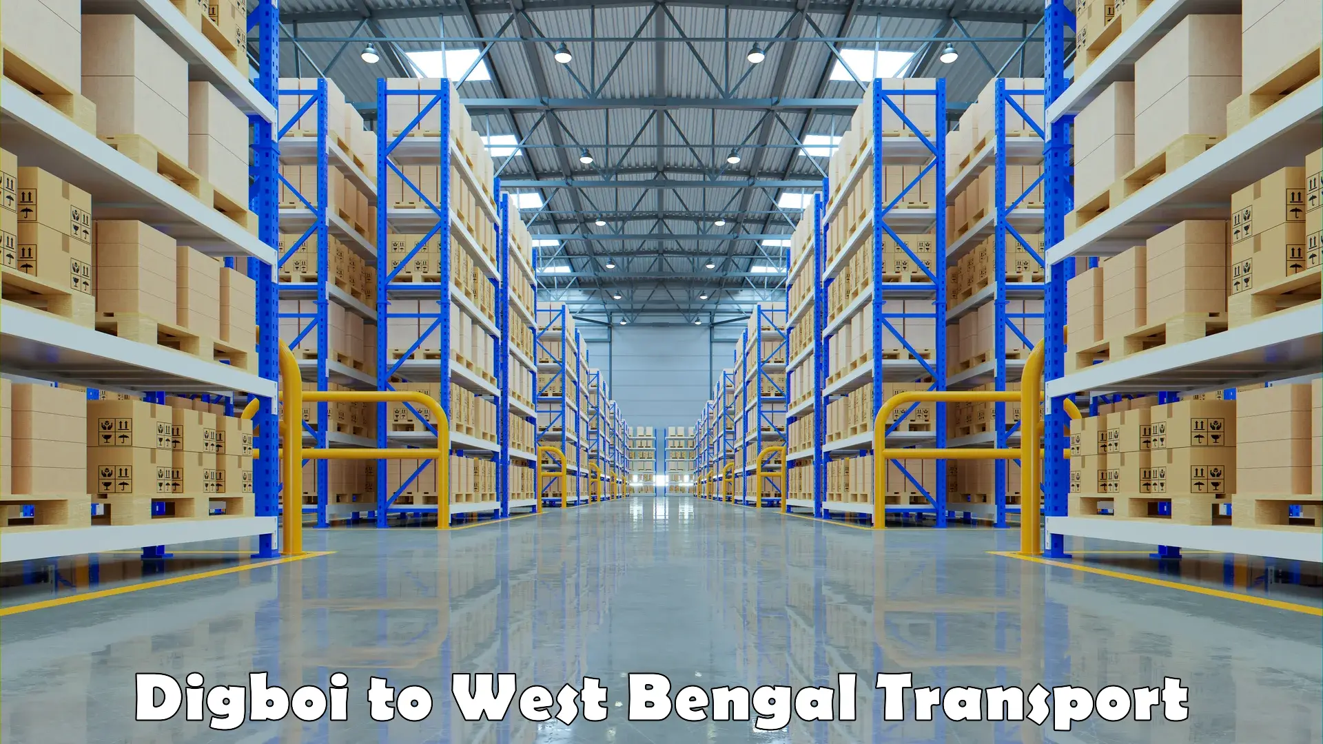 Transport services Digboi to West Bengal