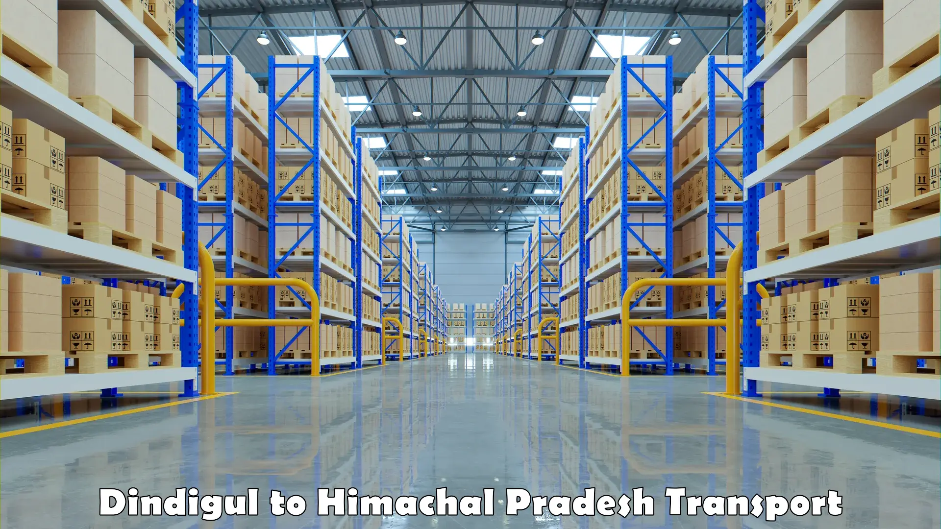 Package delivery services Dindigul to Bilaspur Himachal Pradesh