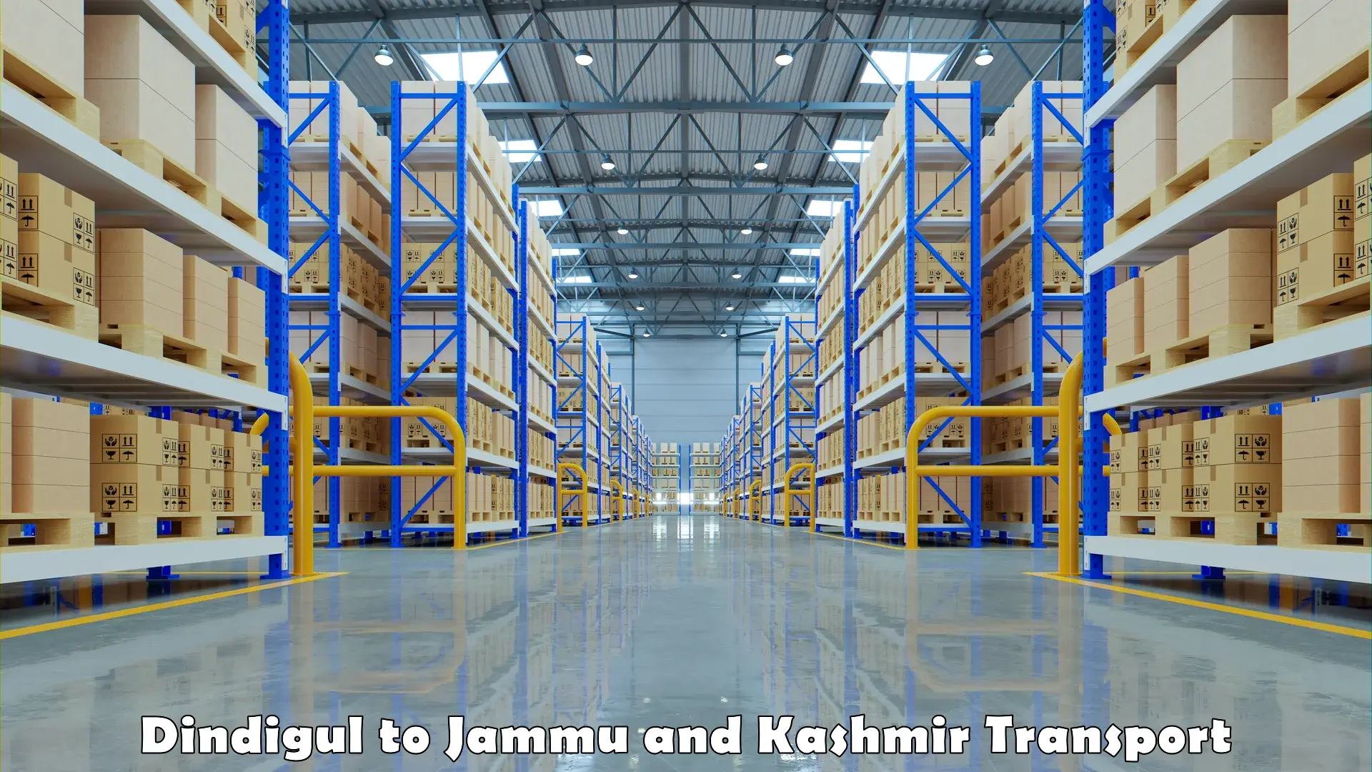 Intercity goods transport Dindigul to Jammu and Kashmir