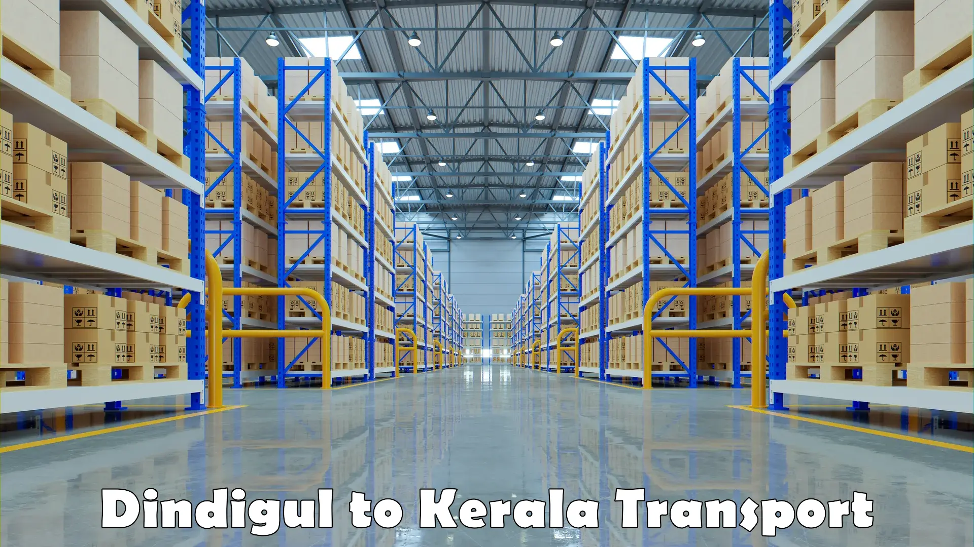 International cargo transportation services Dindigul to Guruvayur