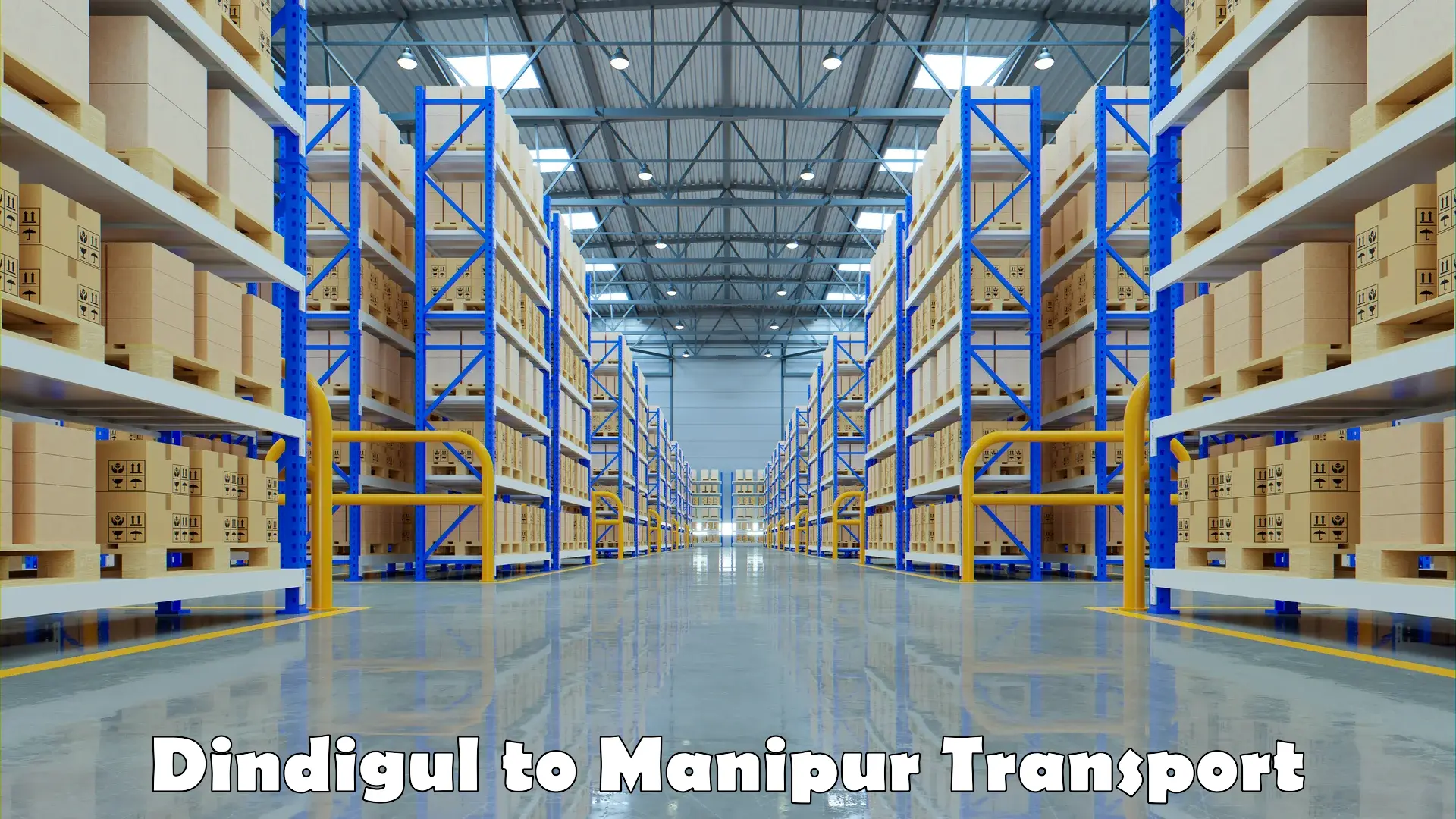 India truck logistics services Dindigul to Kangpokpi