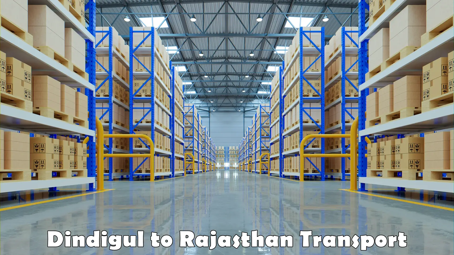 Vehicle courier services Dindigul to Fatehpur Sikar
