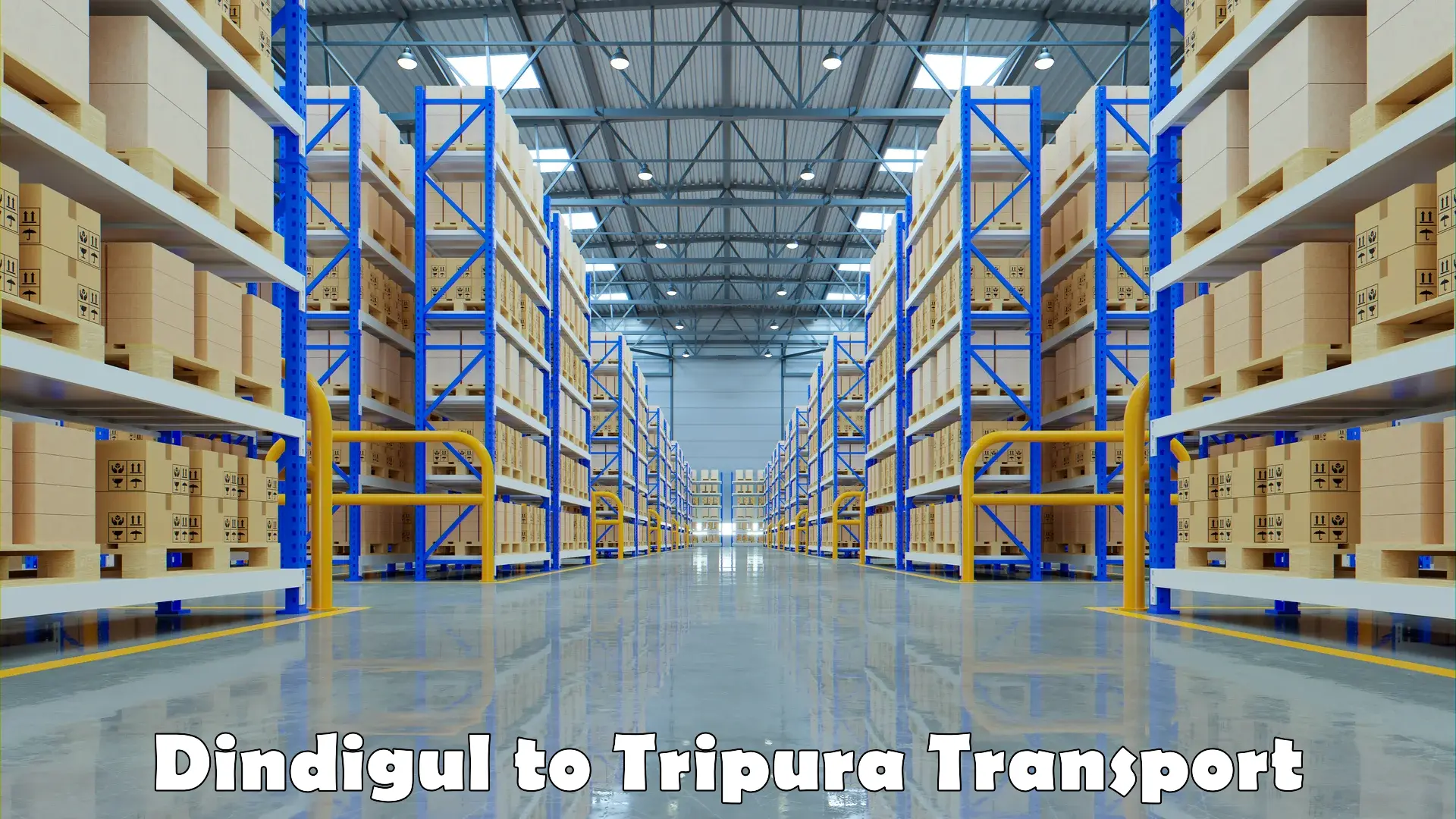 Parcel transport services Dindigul to South Tripura