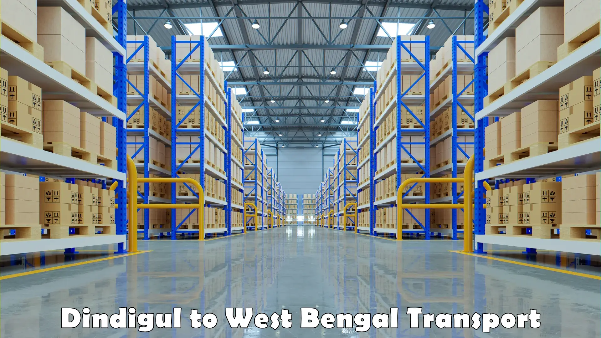 Container transportation services Dindigul to Visva Bharati Santiniketan