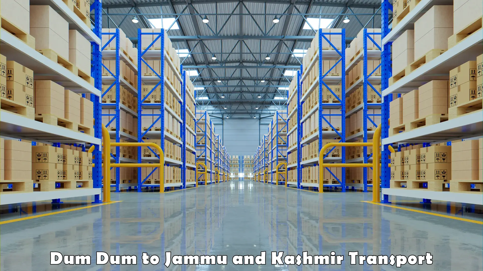 Scooty parcel Dum Dum to Jammu and Kashmir