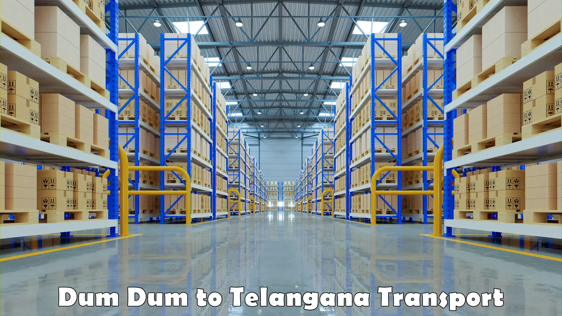 Transport in sharing Dum Dum to Telangana