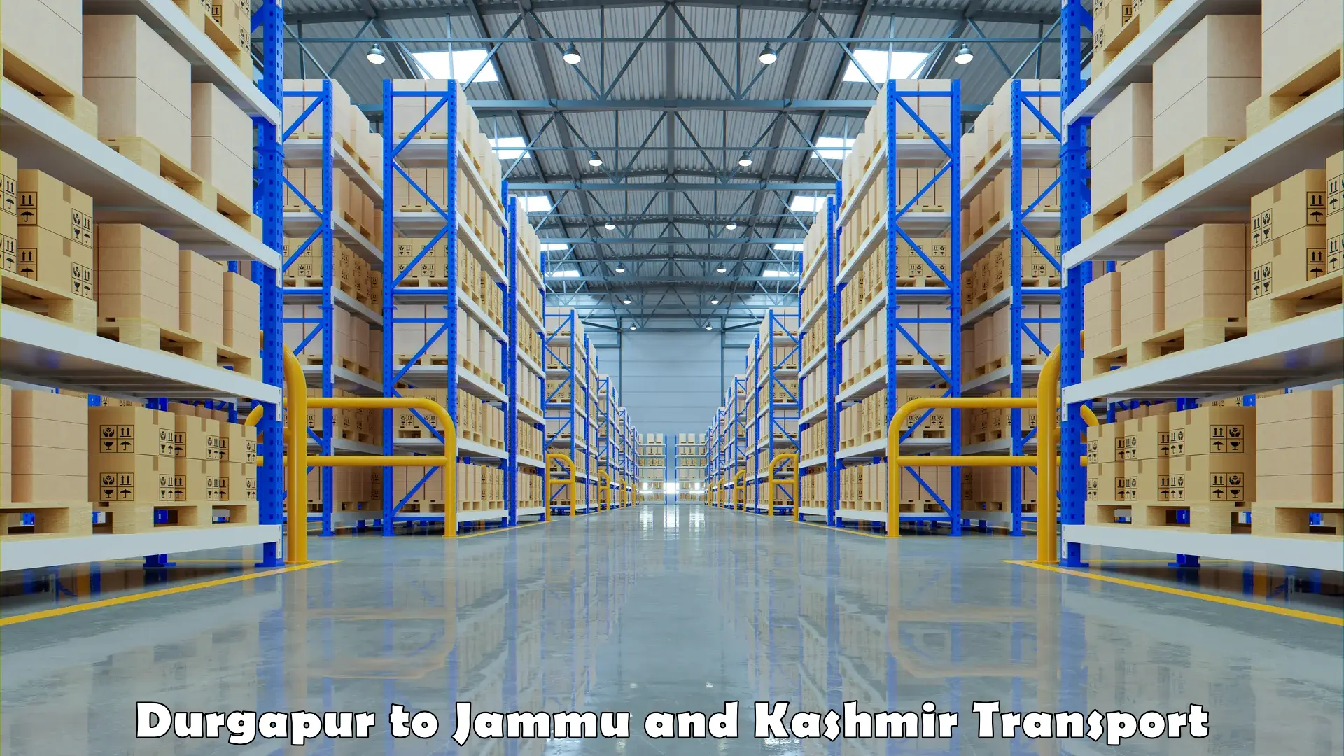 Delivery service Durgapur to Jammu and Kashmir