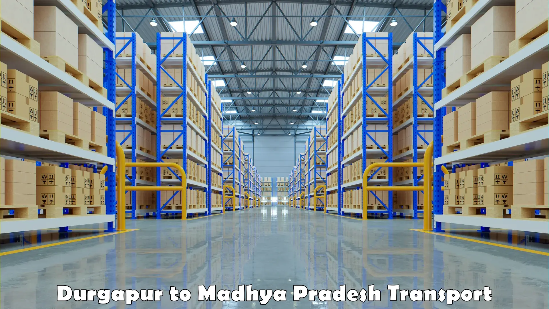 Intercity transport Durgapur to Madhya Pradesh