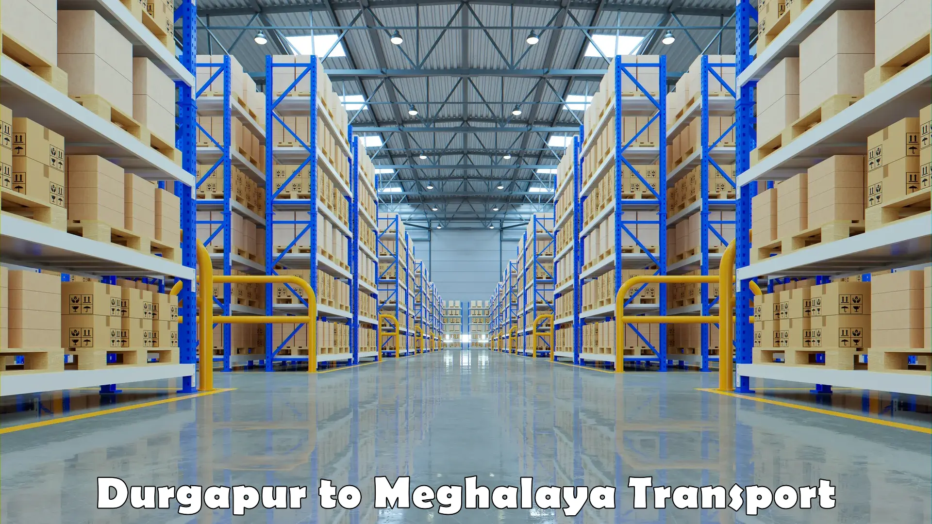 Furniture transport service in Durgapur to Meghalaya
