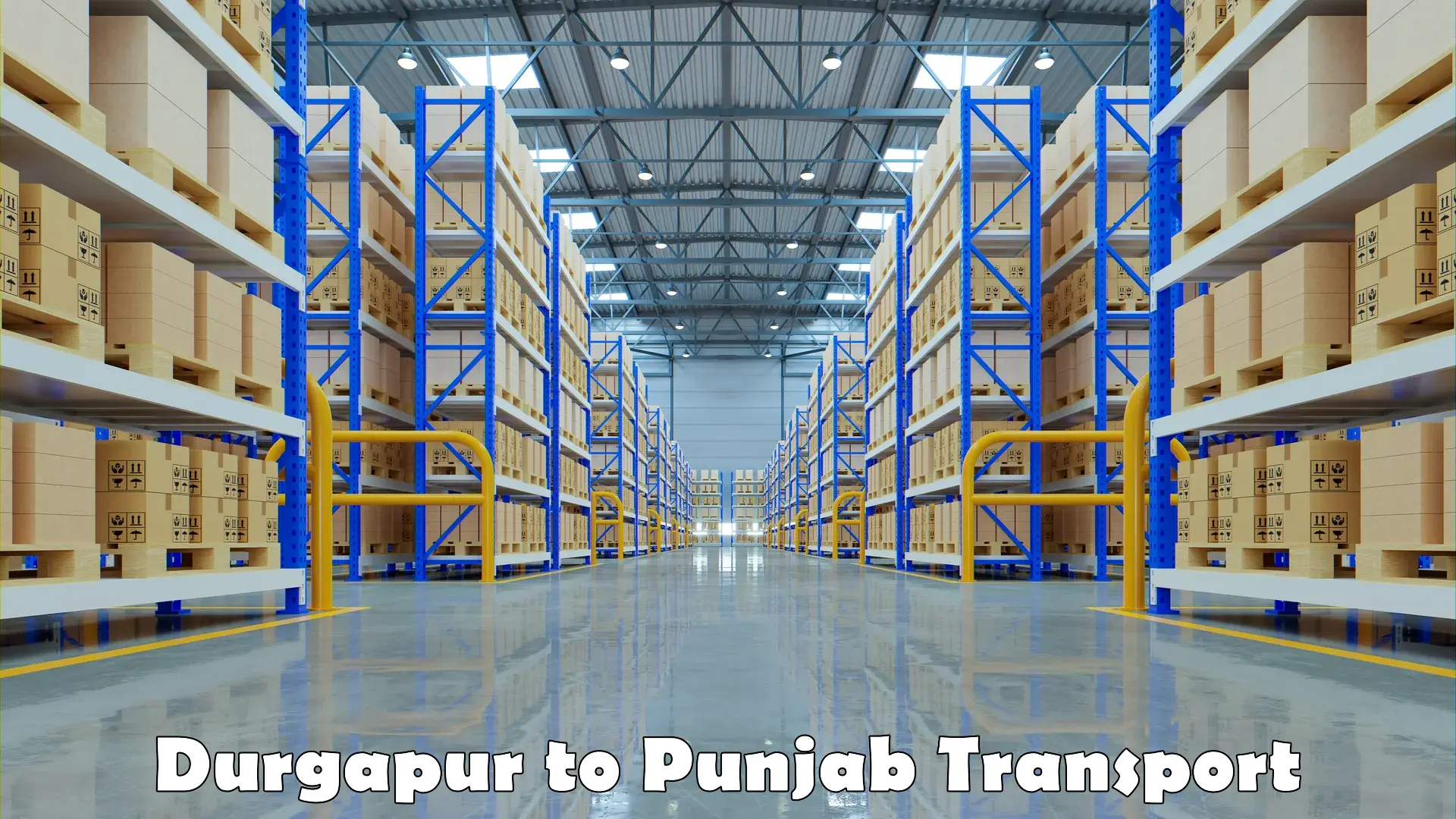 Container transportation services Durgapur to Phagwara