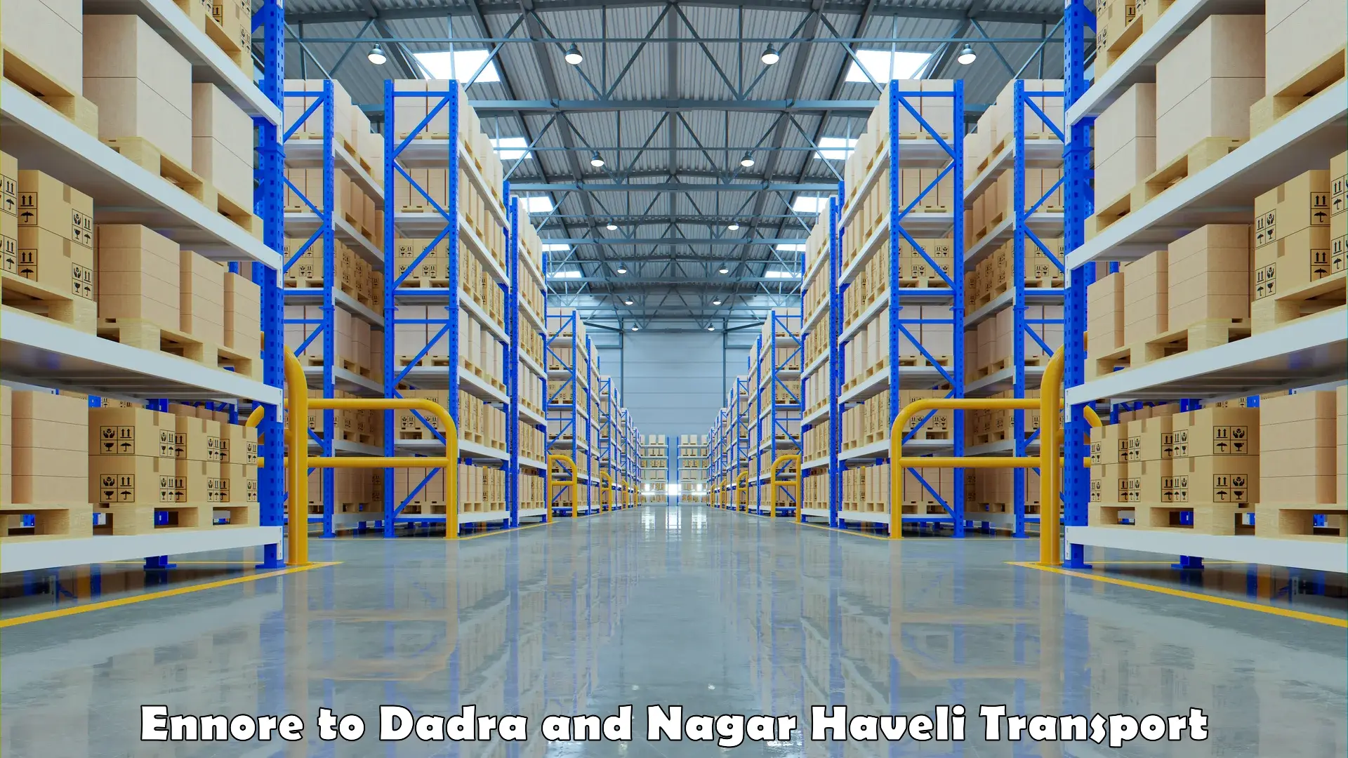 Online transport Ennore to Dadra and Nagar Haveli