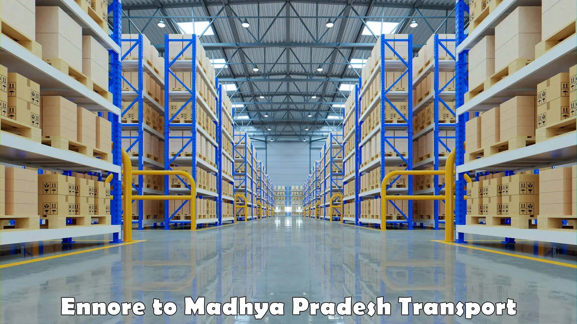 Logistics transportation services Ennore to Madhya Pradesh