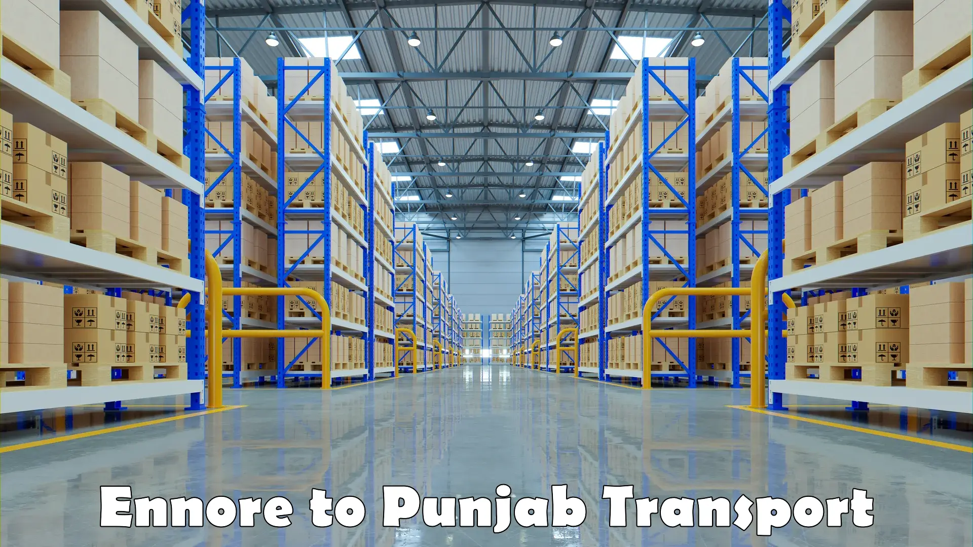 Parcel transport services Ennore to Mohali