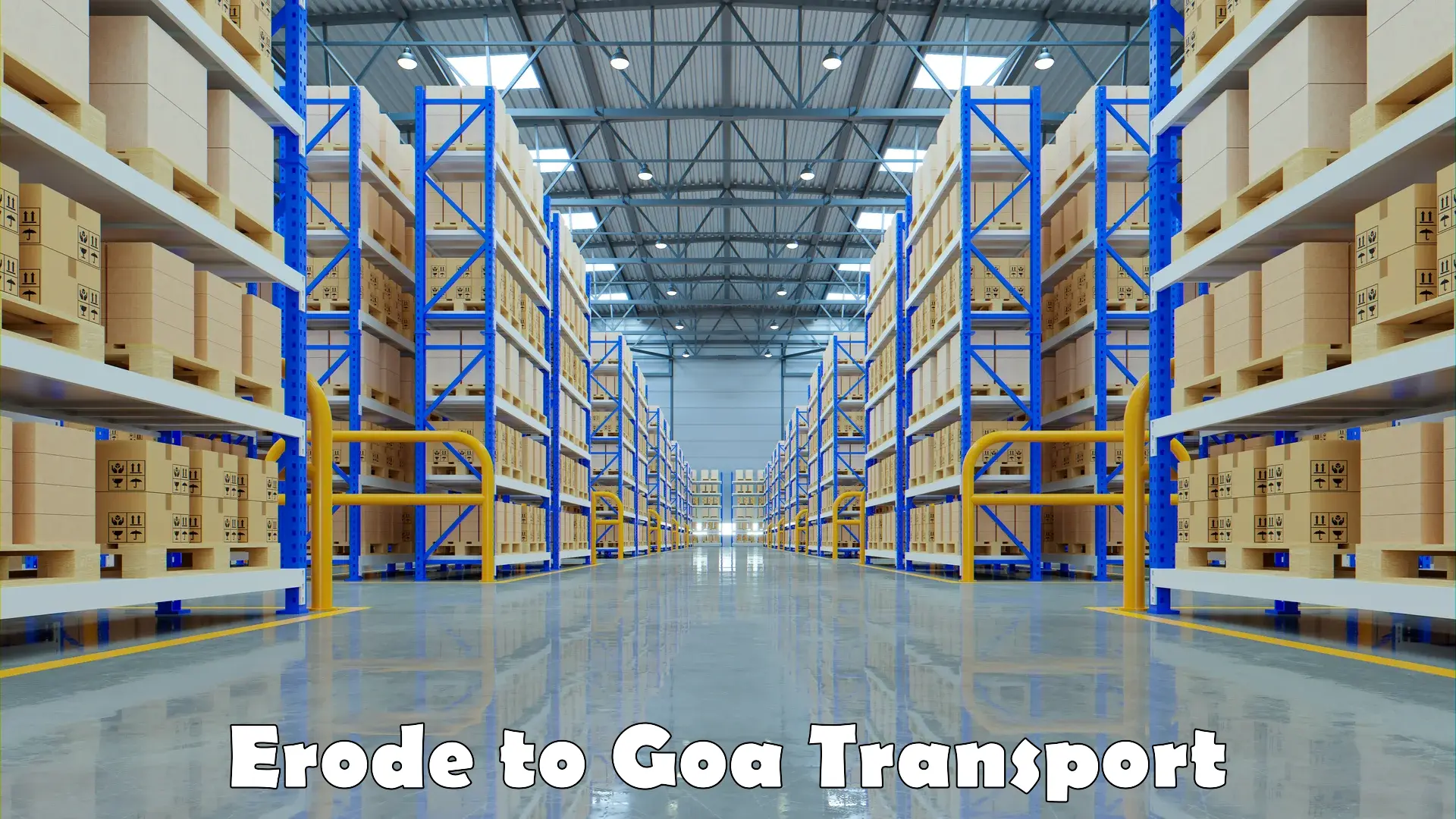 Transportation services Erode to Goa