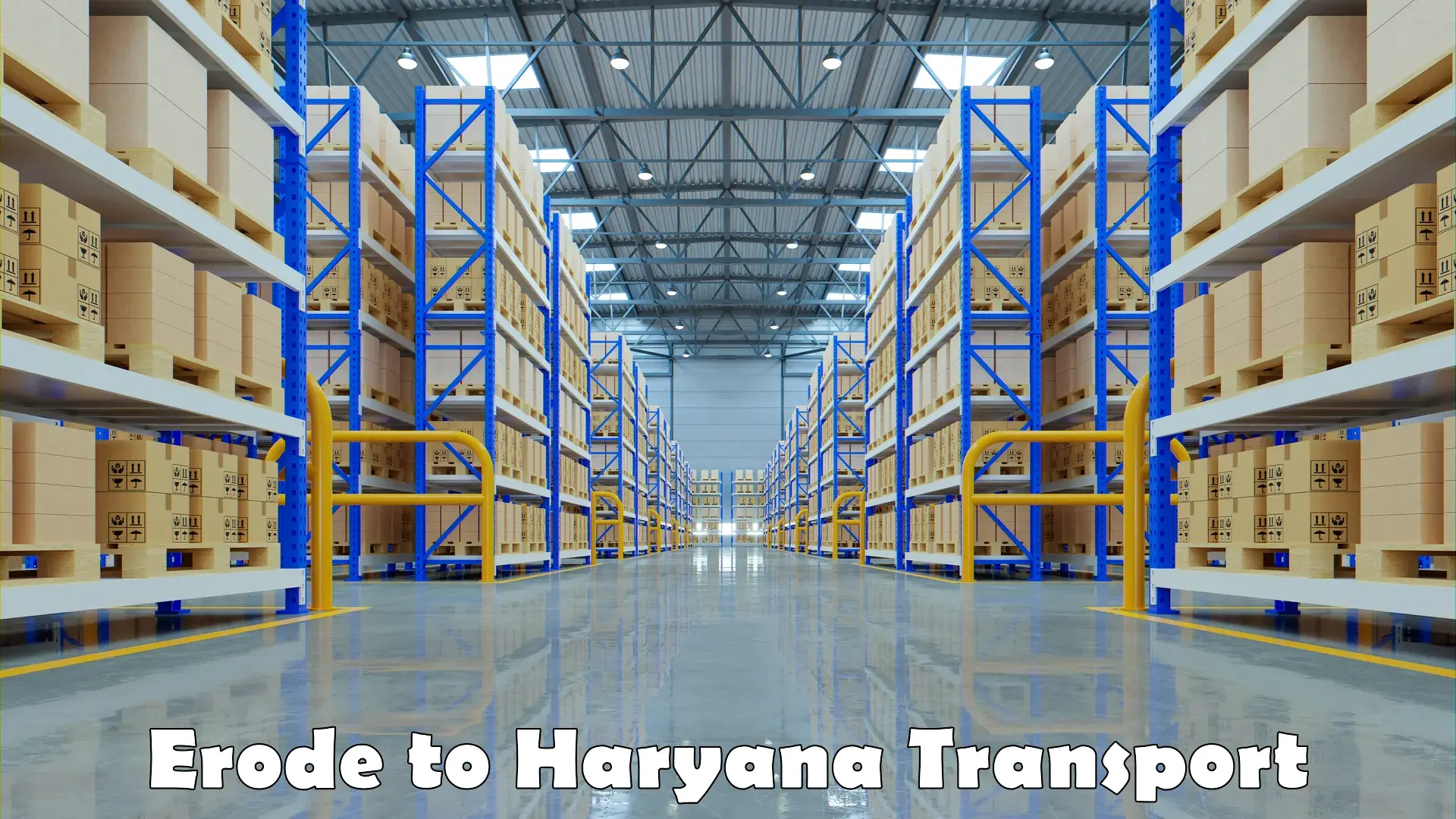 Transport bike from one state to another Erode to Haryana
