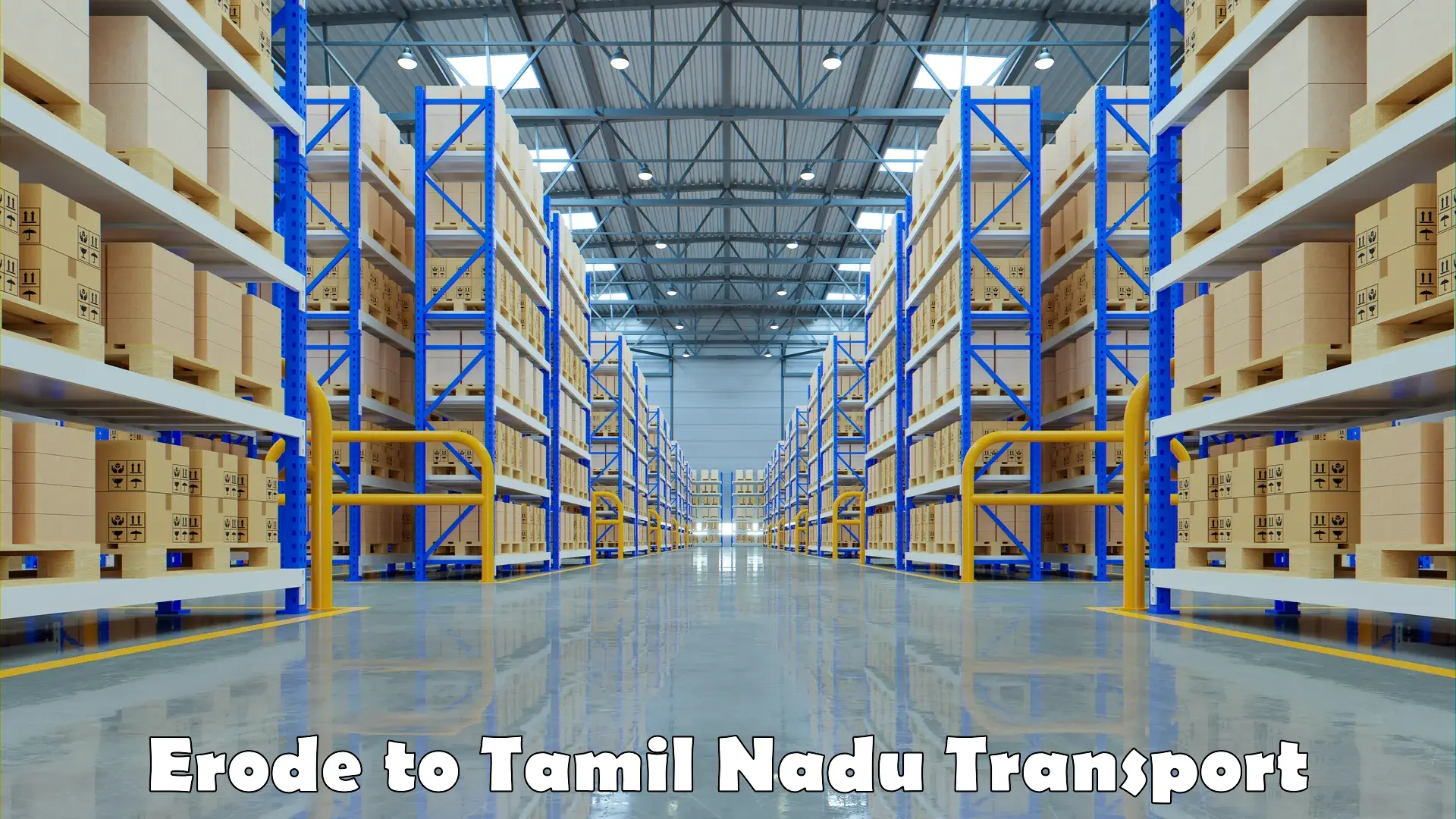 Intercity goods transport Erode to Chennai Port