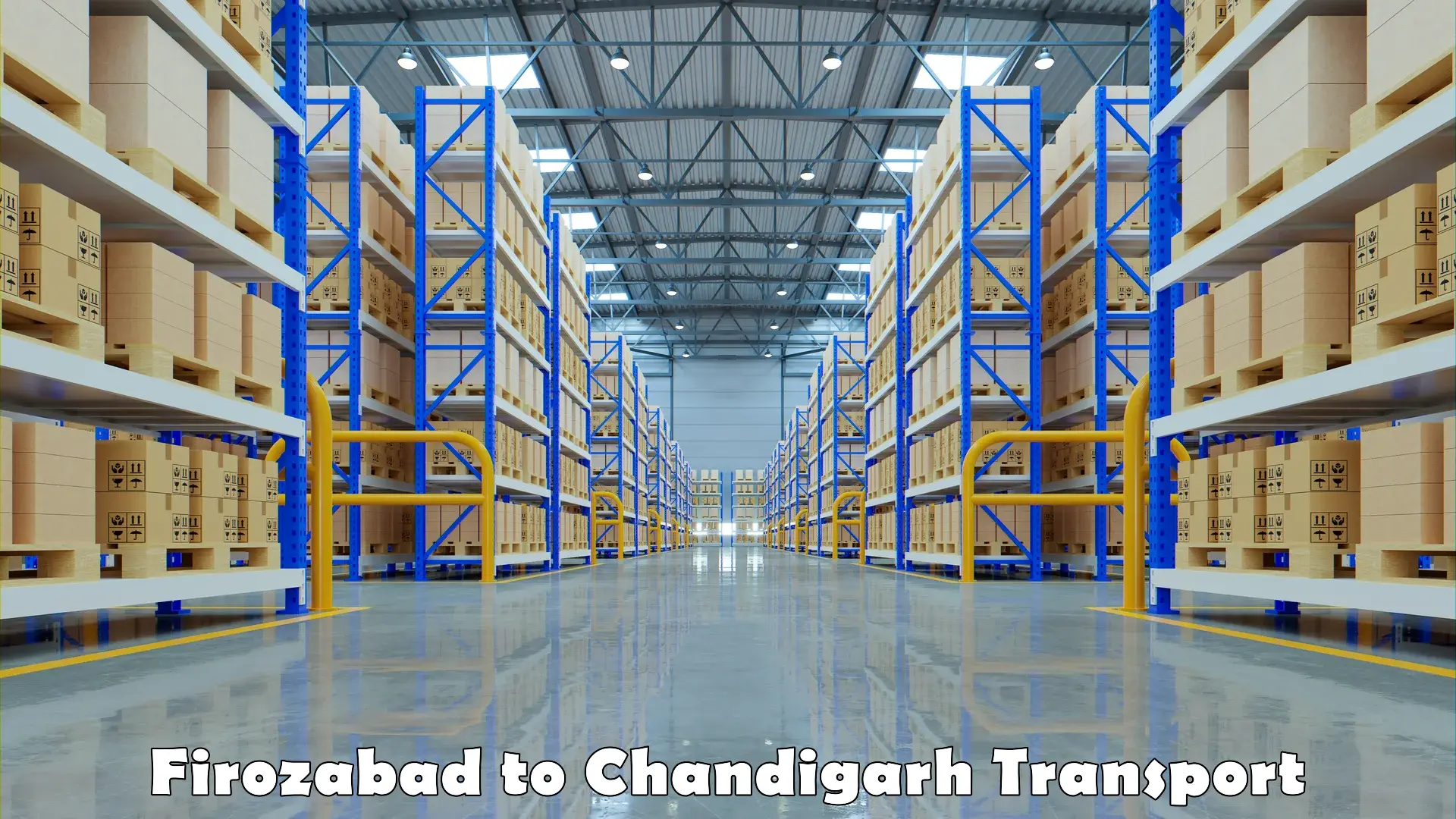 Furniture transport service Firozabad to Chandigarh