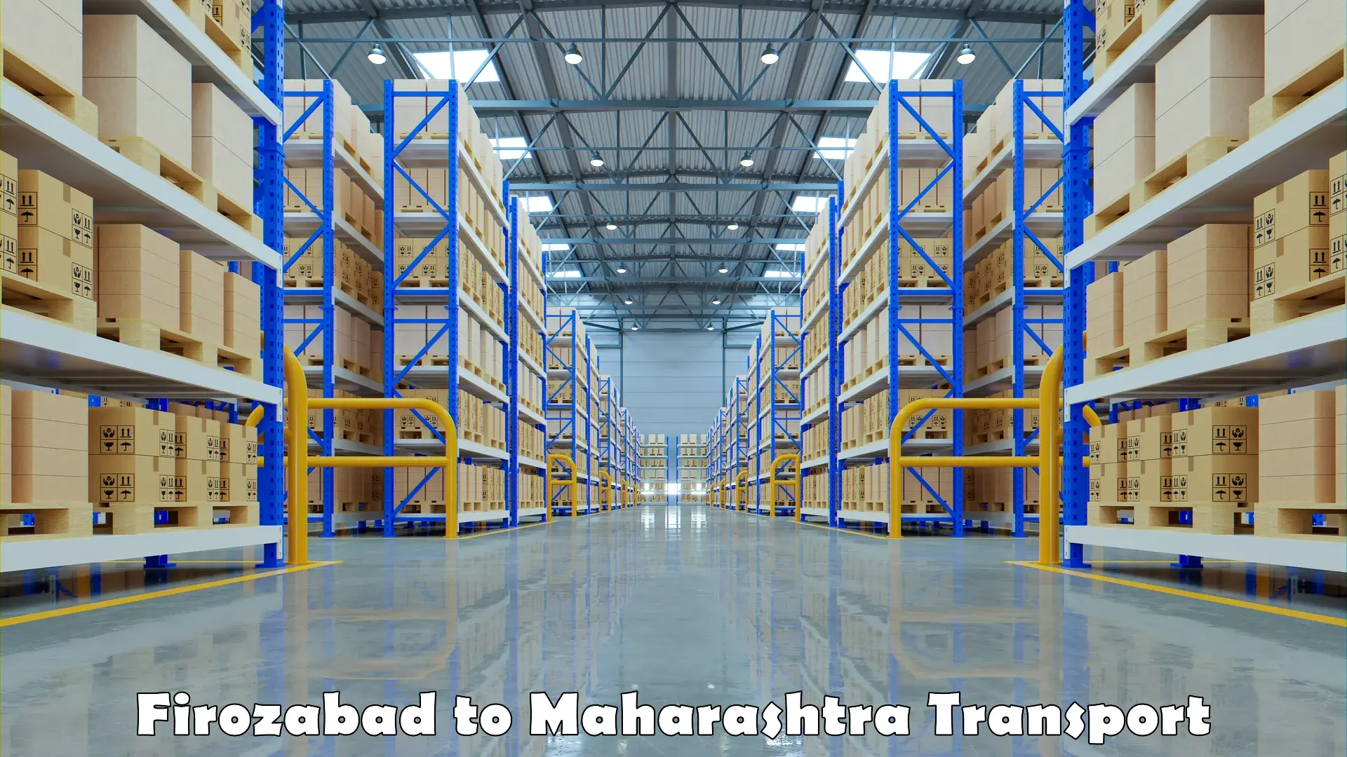 Container transport service Firozabad to Khandala Pune