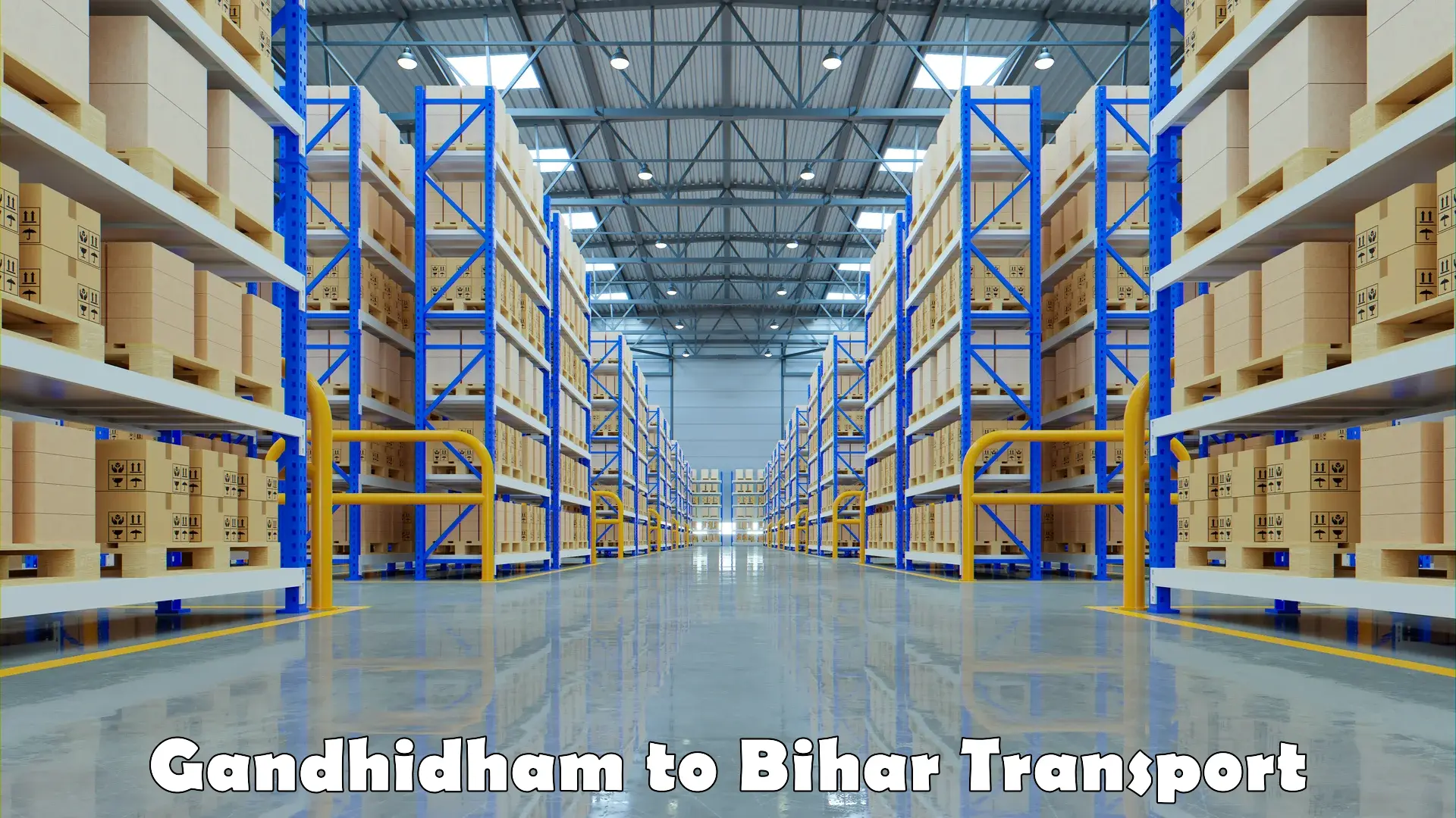 Shipping partner Gandhidham to Alamnagar