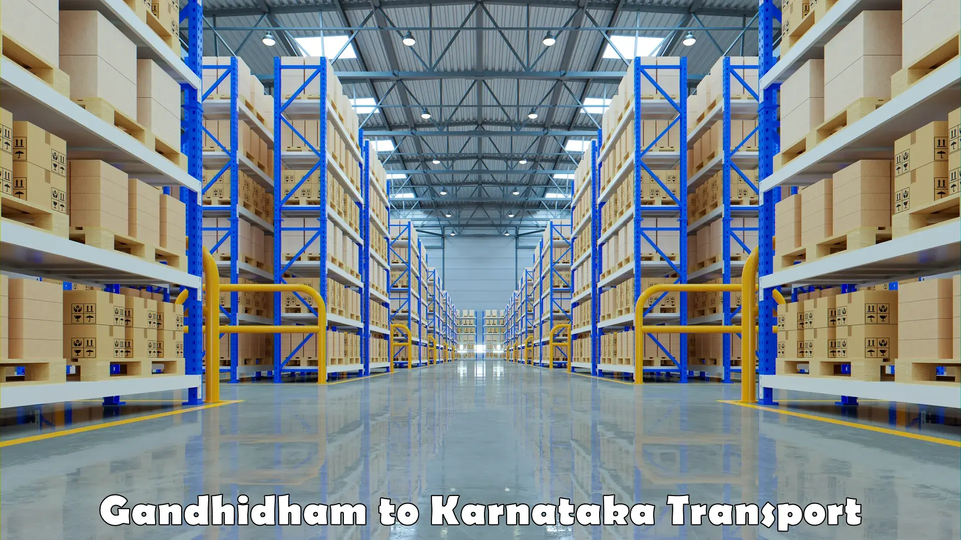 Domestic transport services Gandhidham to Chikodi