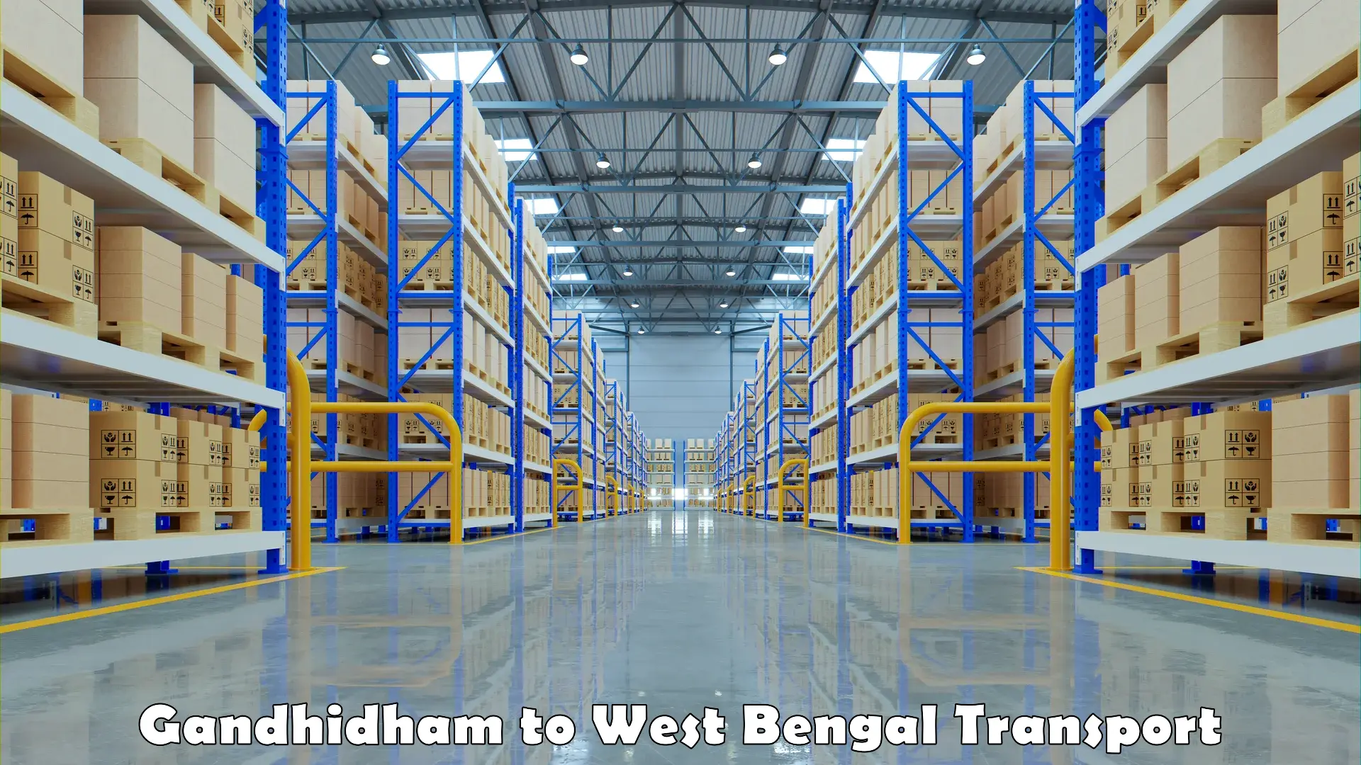International cargo transportation services Gandhidham to Haldia port
