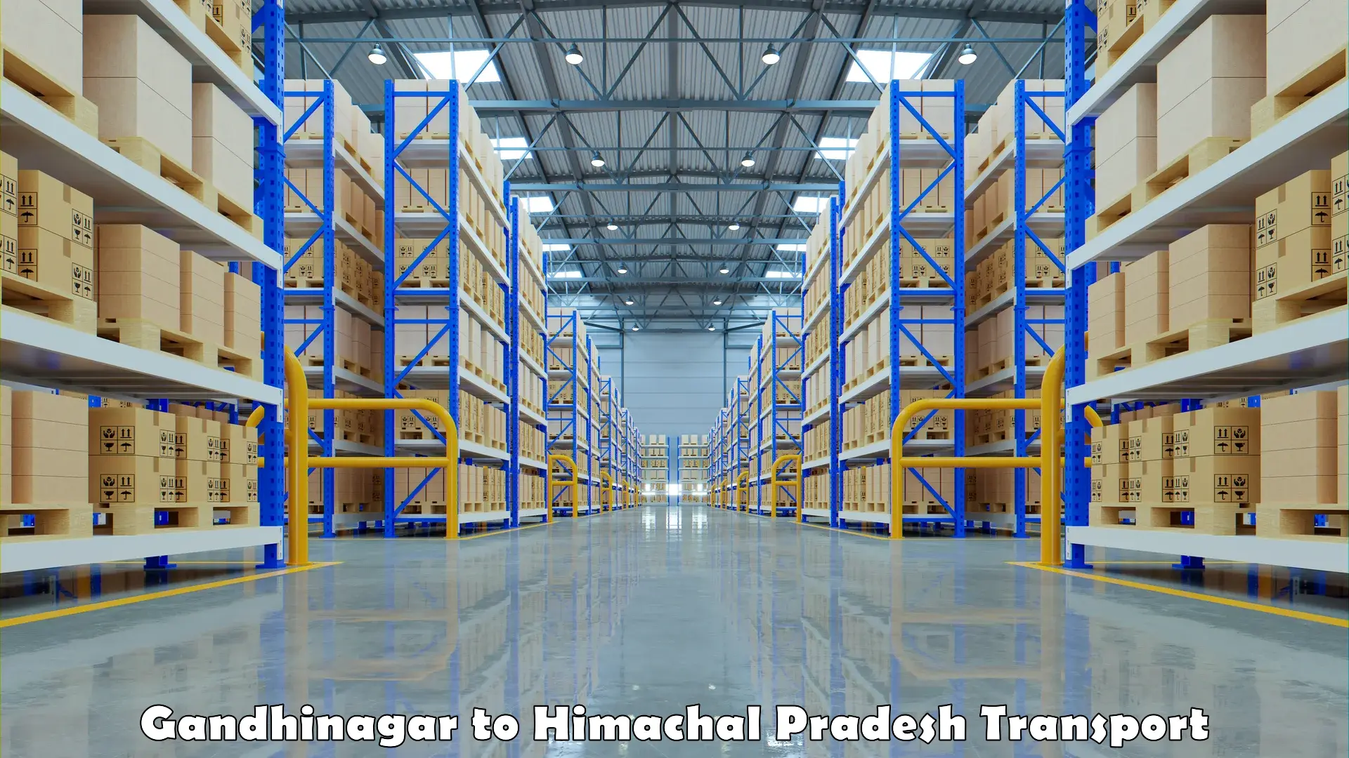 Vehicle parcel service Gandhinagar to Haripurdhar