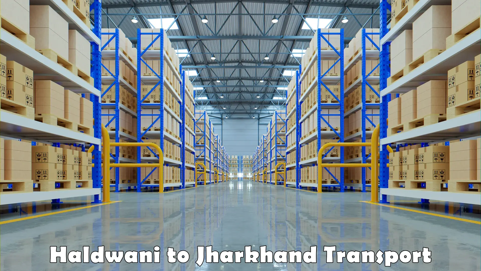 All India transport service Haldwani to Jharkhand