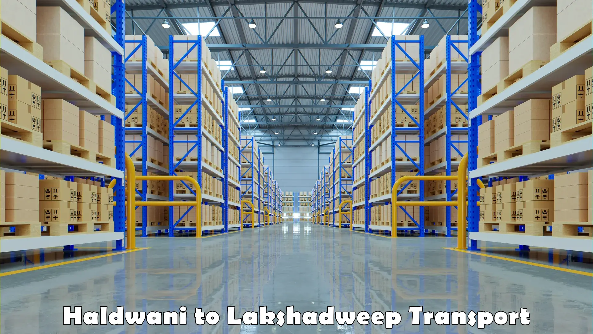 Daily transport service Haldwani to Lakshadweep
