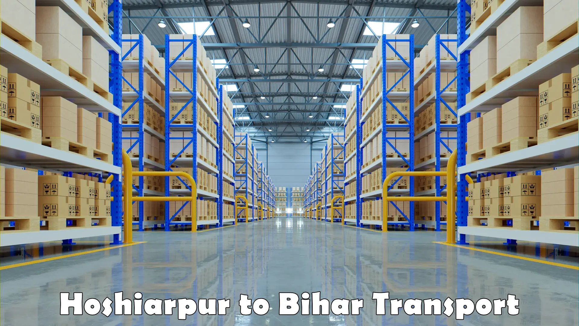 Parcel transport services Hoshiarpur to Bihar