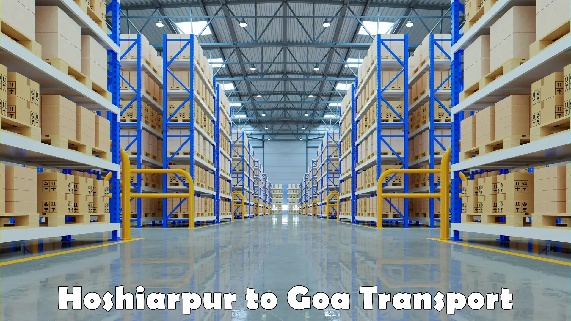 Interstate transport services in Hoshiarpur to Goa