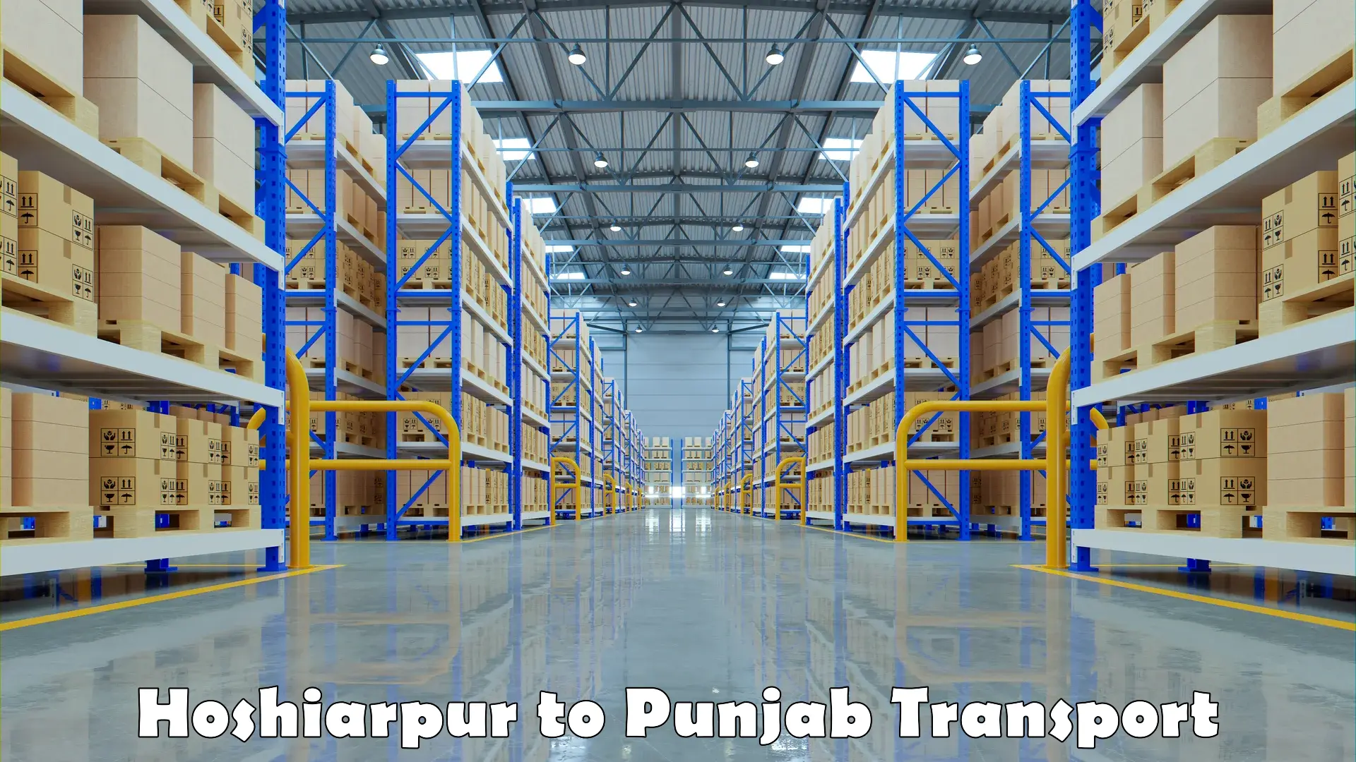 Online transport service Hoshiarpur to Punjab