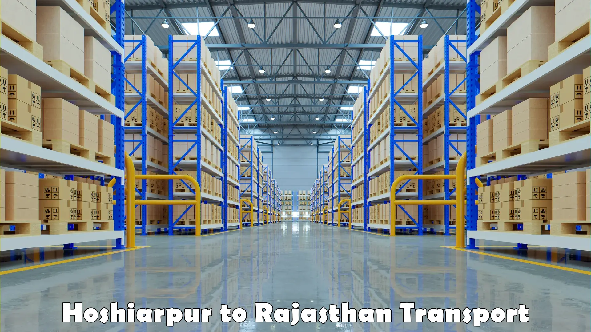 India truck logistics services Hoshiarpur to Jodhpur