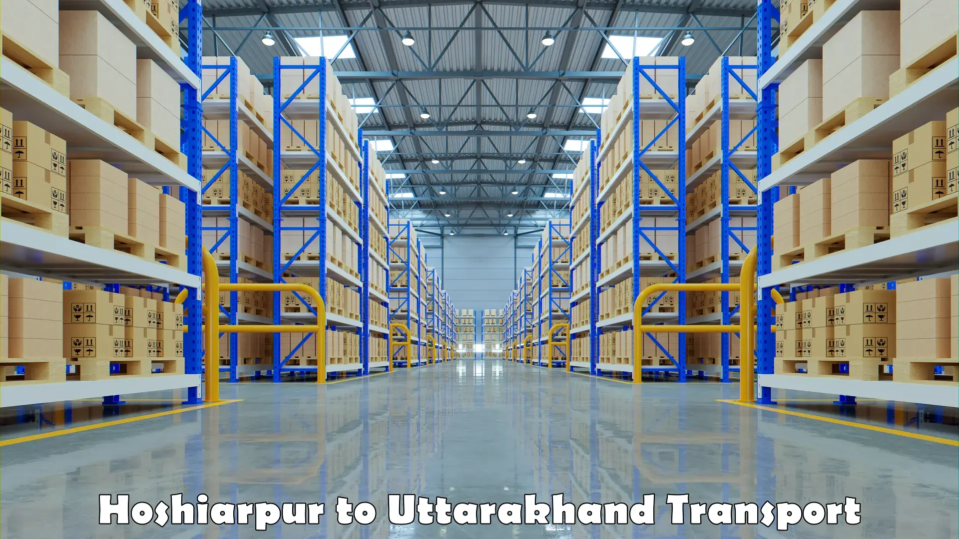 Cargo transport services Hoshiarpur to Uttarakhand