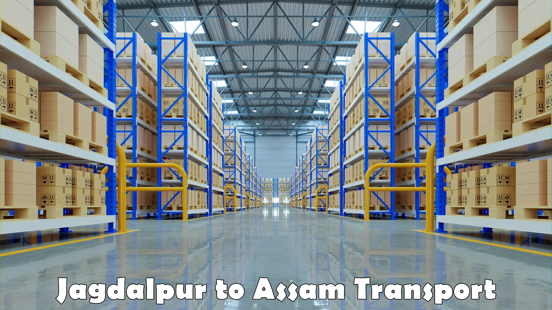 Luggage transport services Jagdalpur to Assam