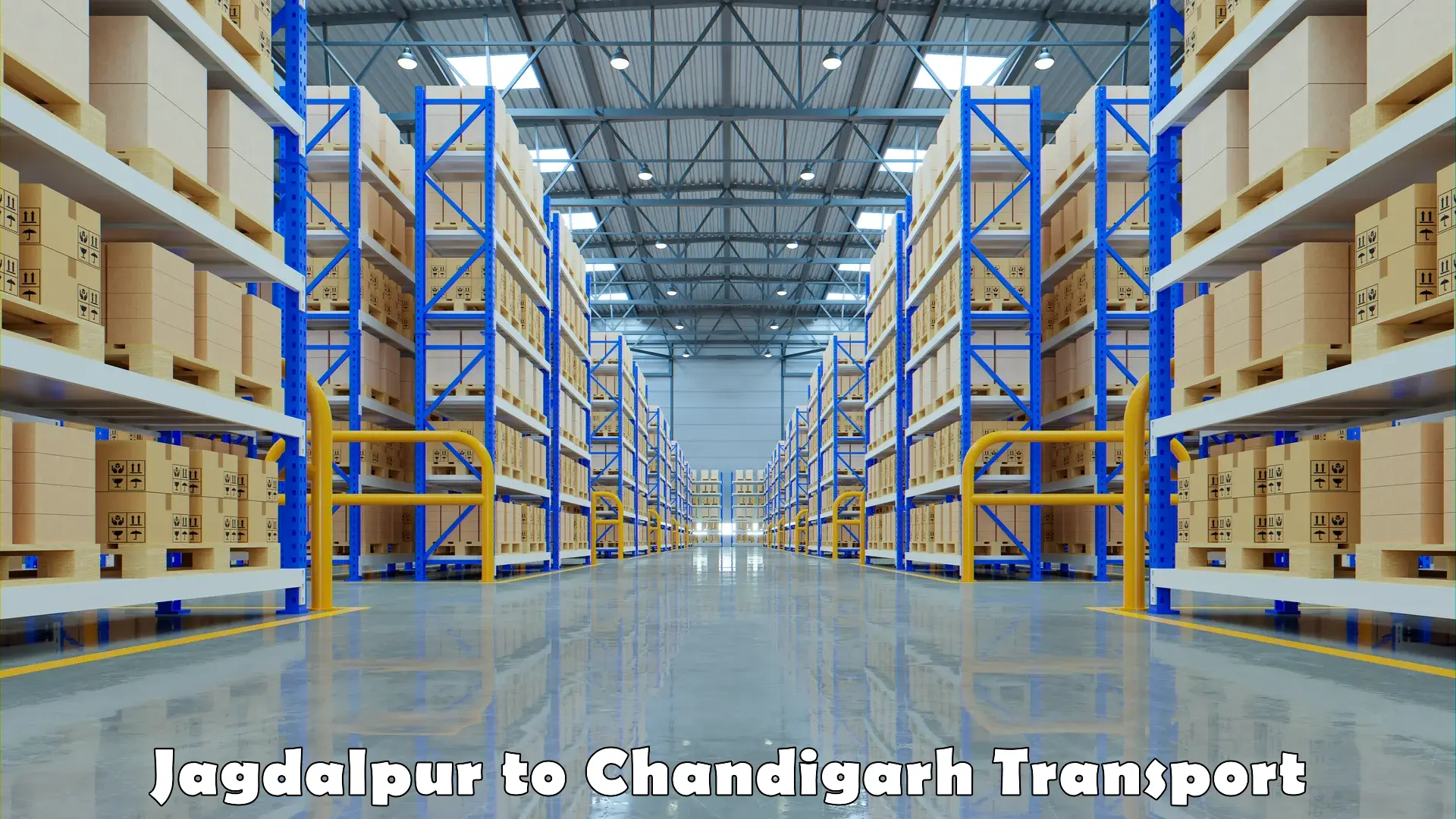 Commercial transport service Jagdalpur to Panjab University Chandigarh