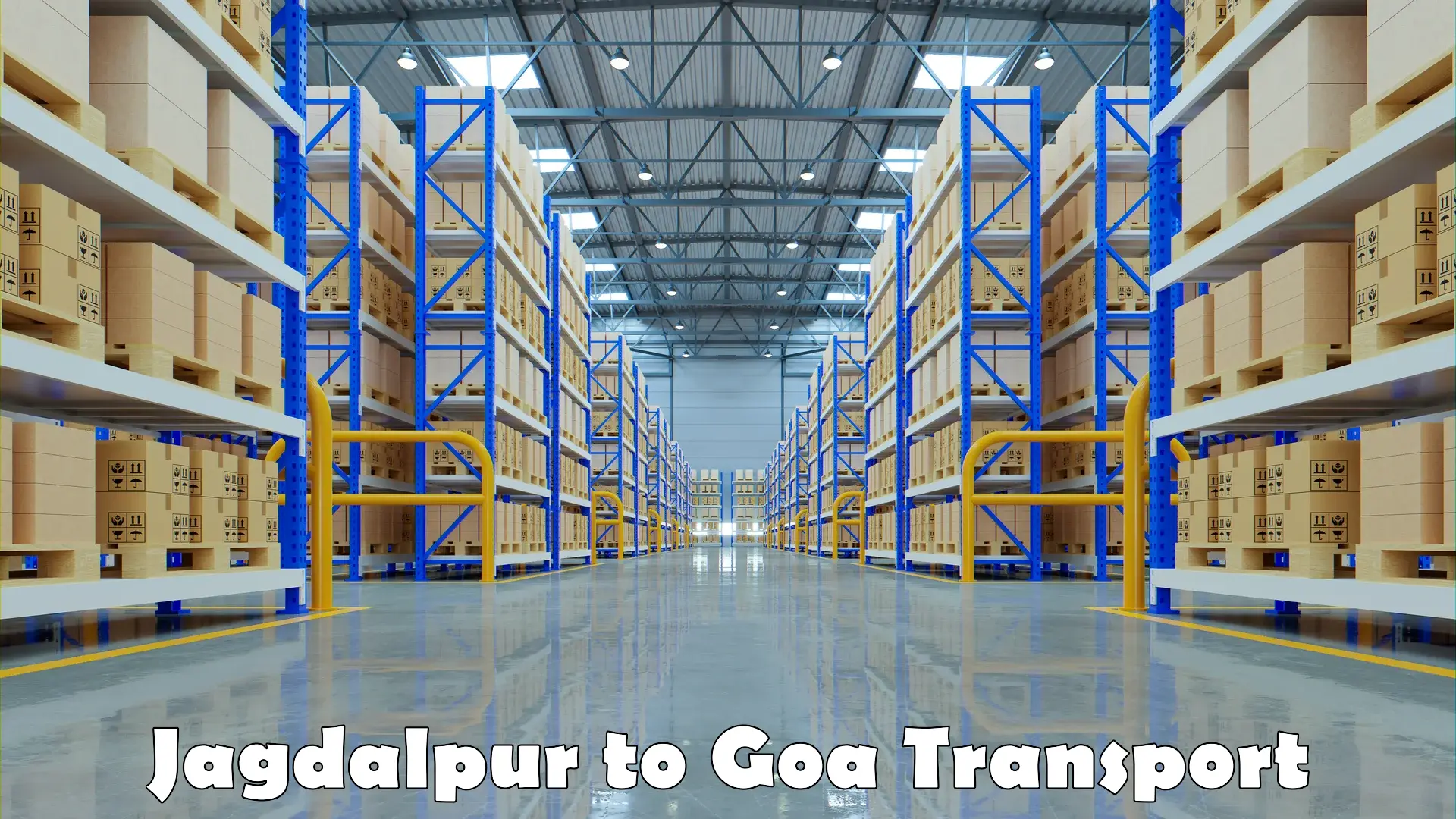 Luggage transport services Jagdalpur to Goa