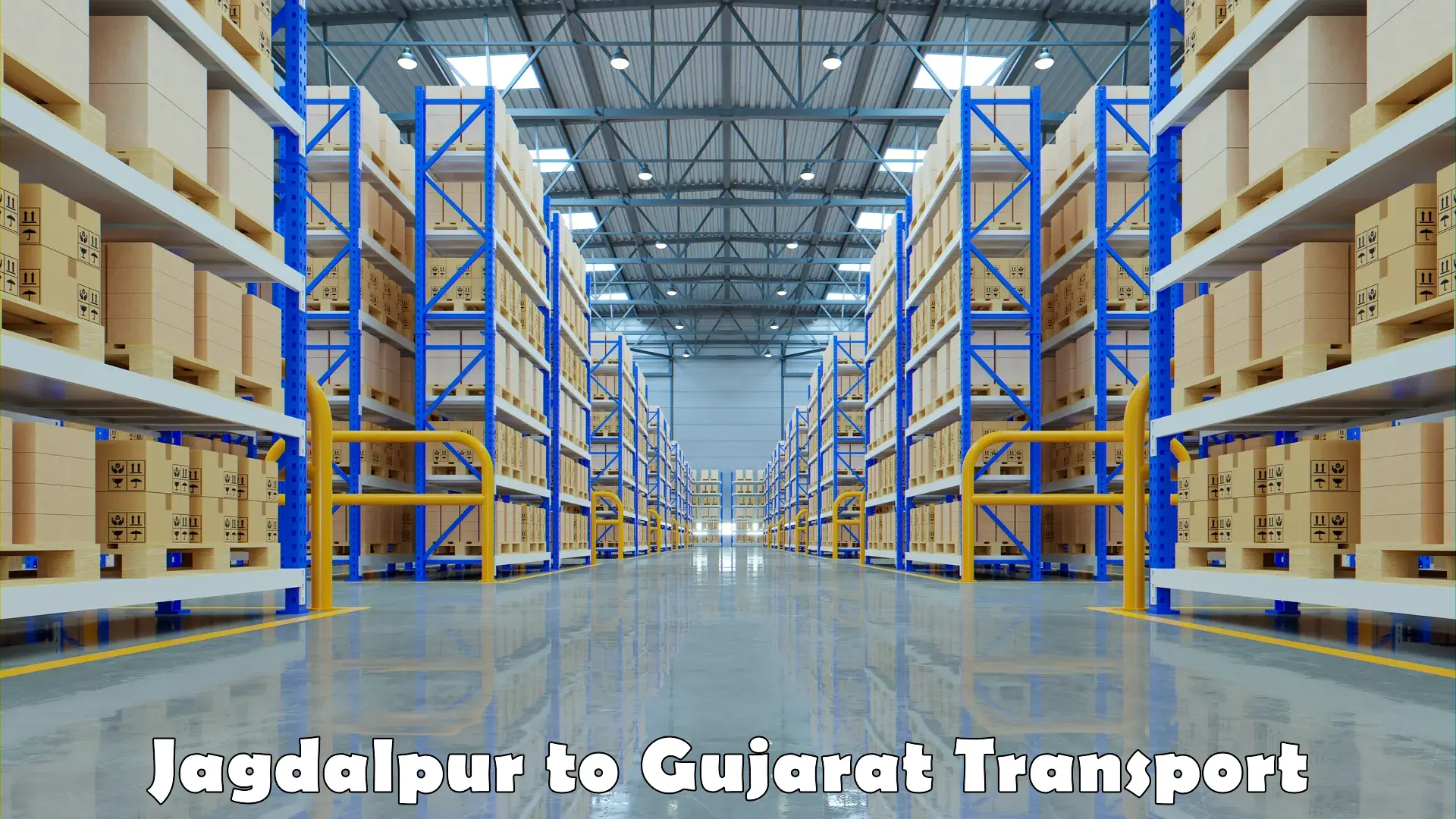 Online transport booking Jagdalpur to Gujarat
