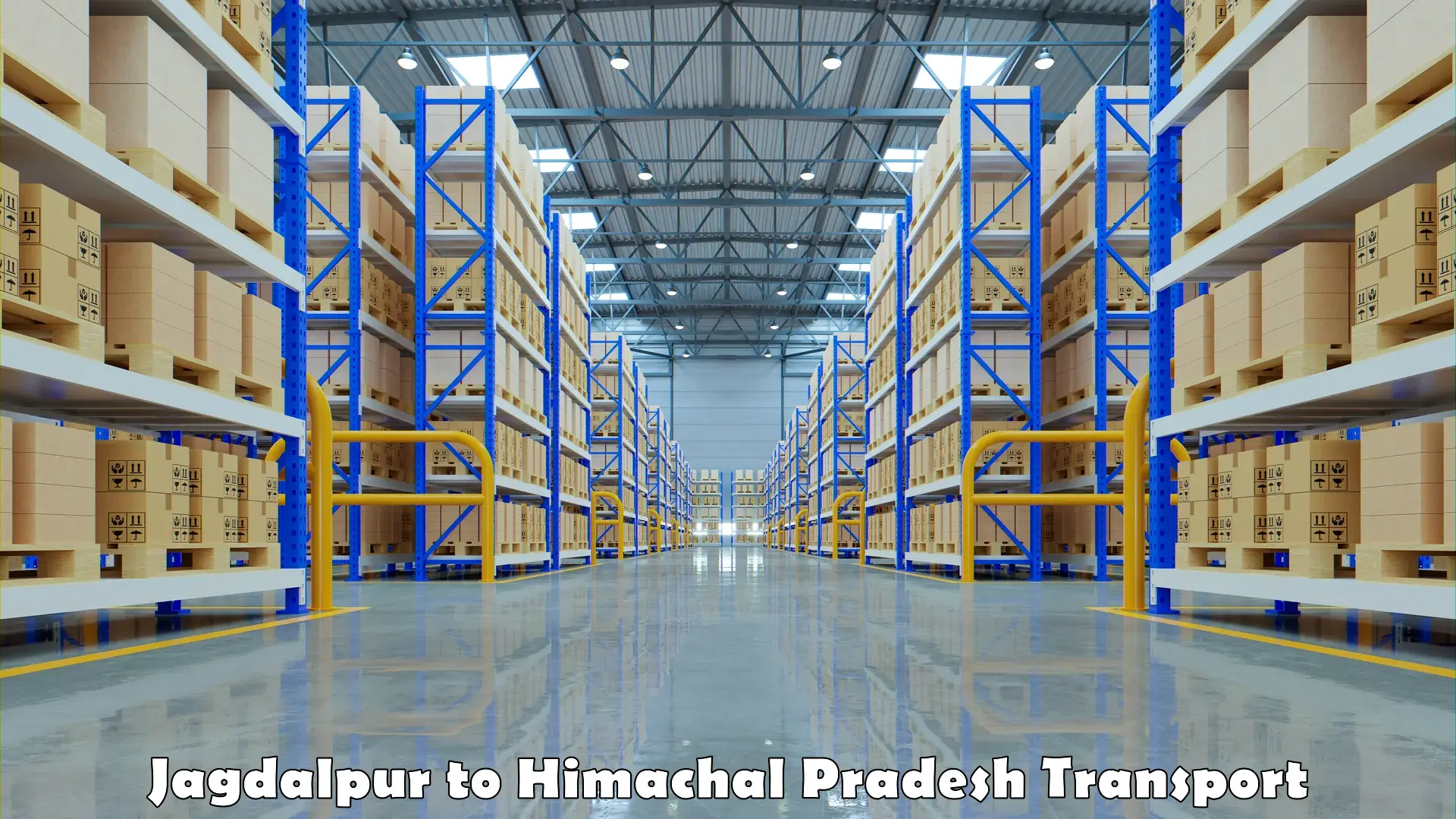 Interstate goods transport Jagdalpur to Dharampur Kasauli