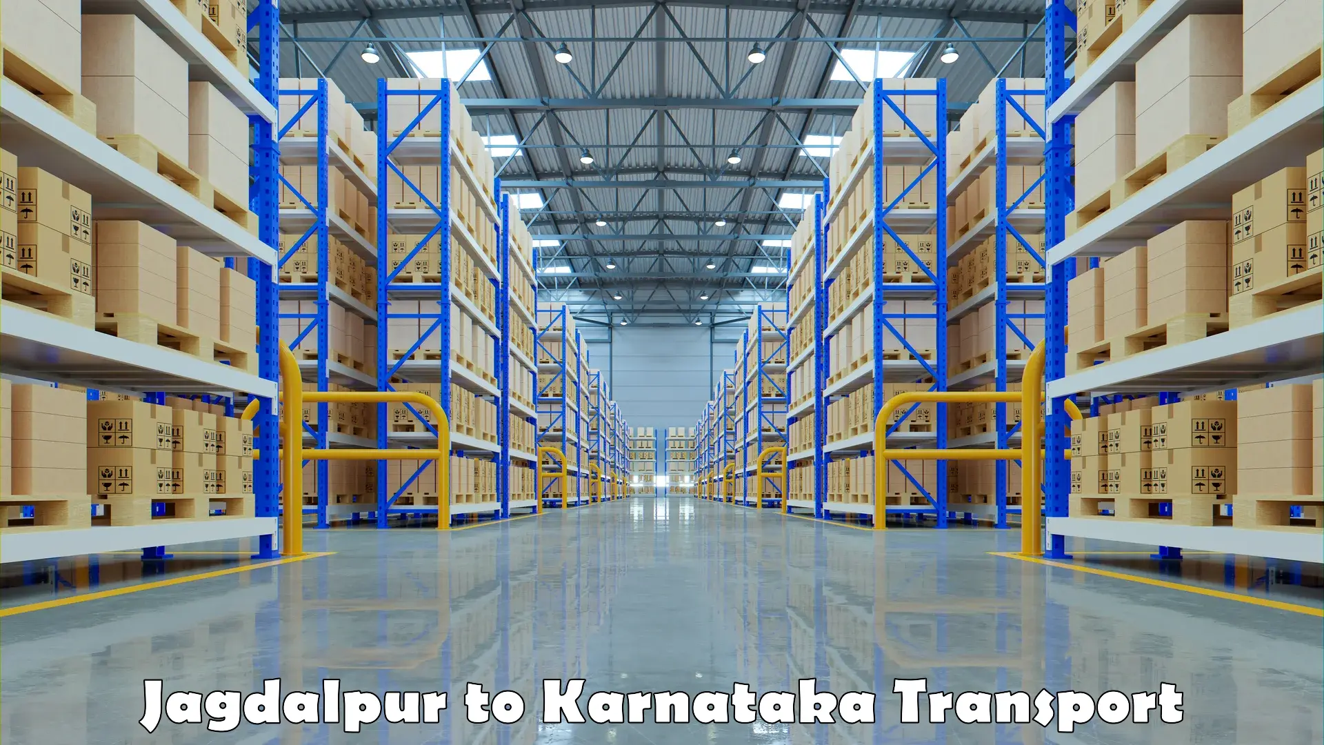 Domestic goods transportation services Jagdalpur to Karnataka