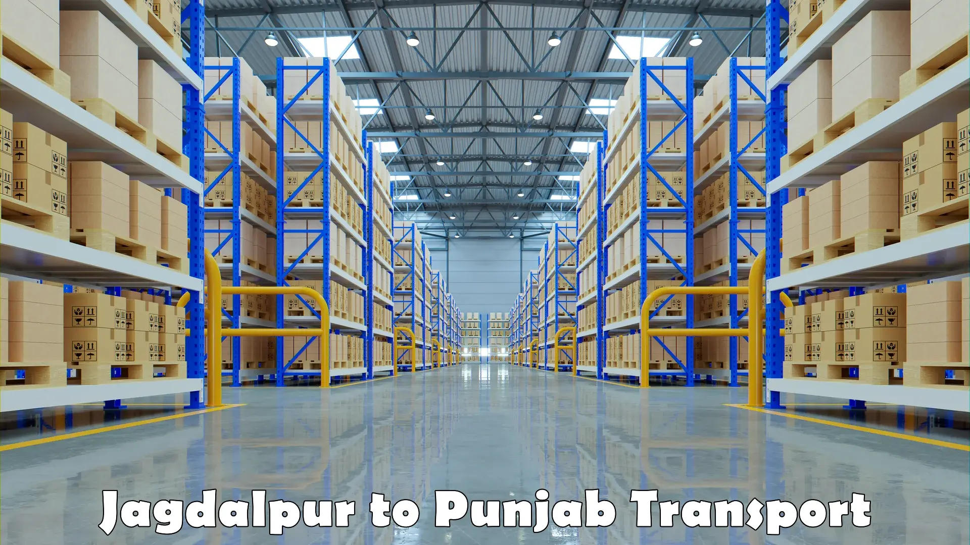 Material transport services in Jagdalpur to Punjab