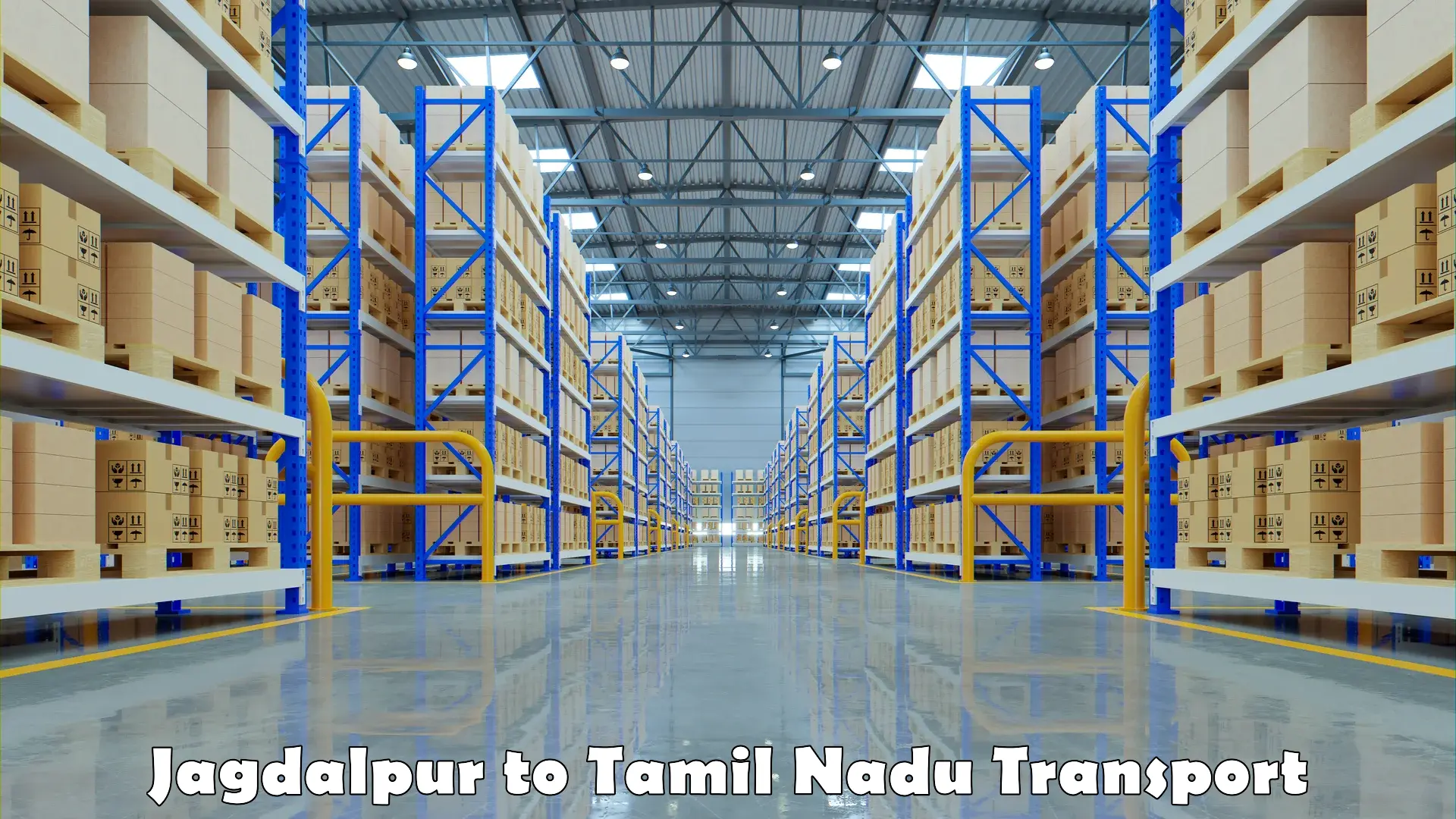 Container transport service Jagdalpur to Tiruchendur