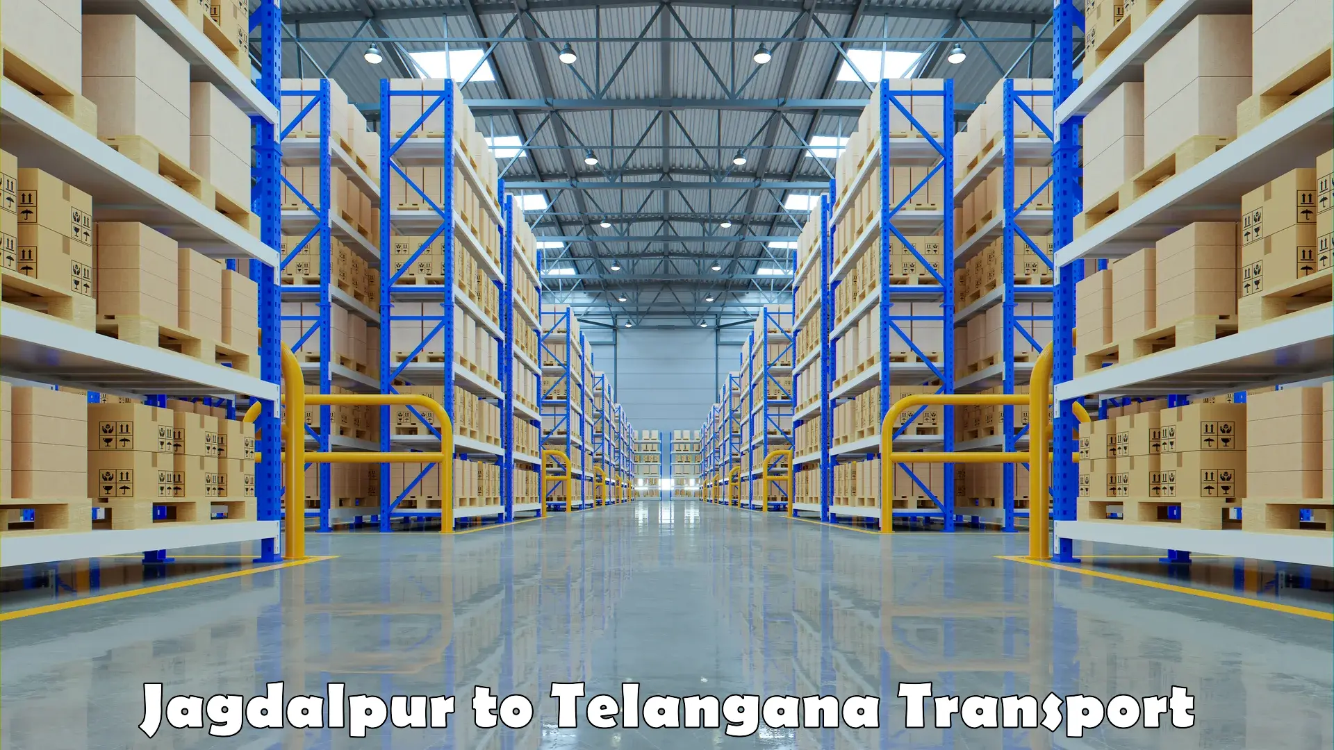 Interstate goods transport Jagdalpur to Telangana