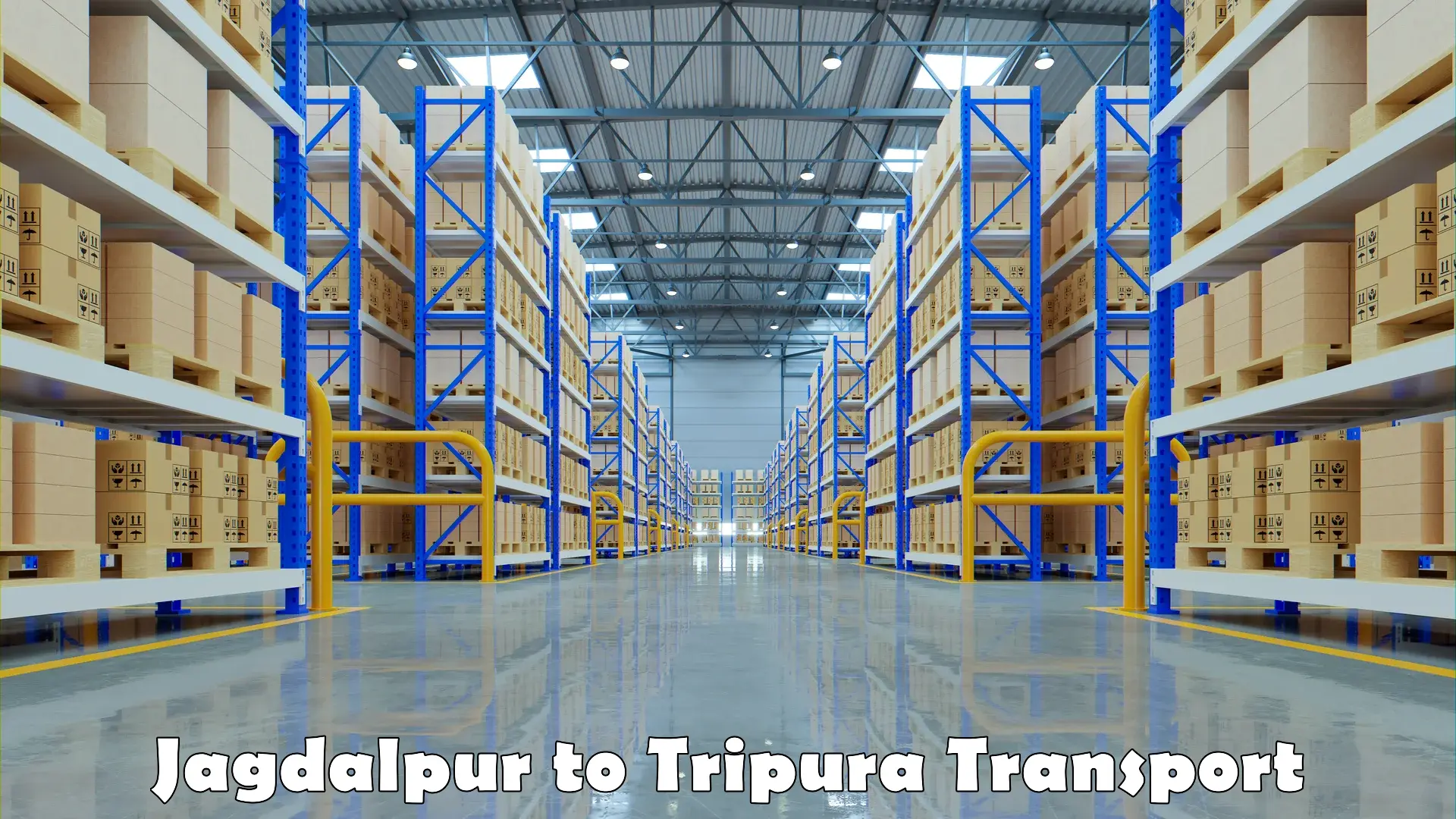 Daily parcel service transport Jagdalpur to Tripura