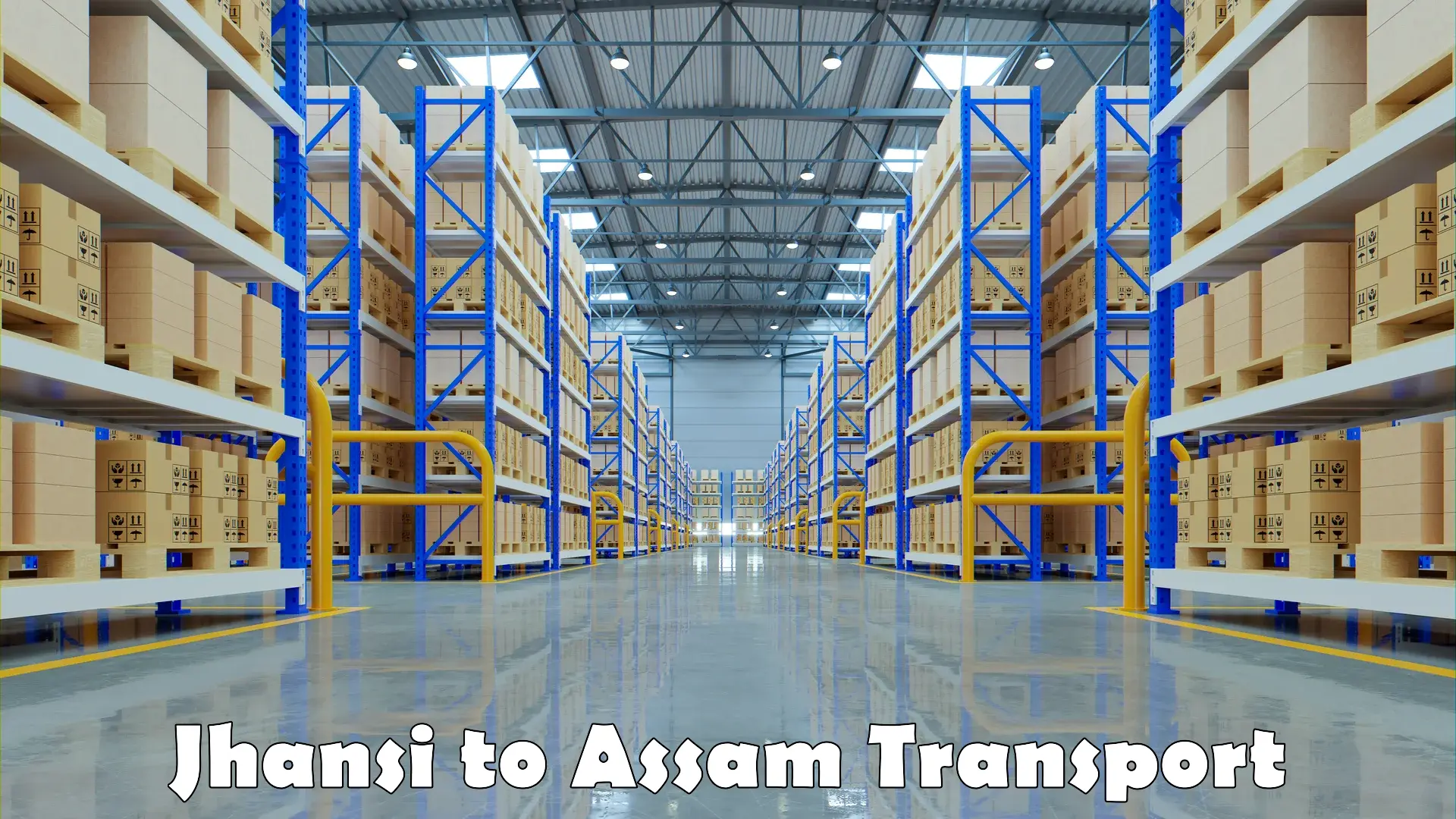 Vehicle parcel service Jhansi to Assam