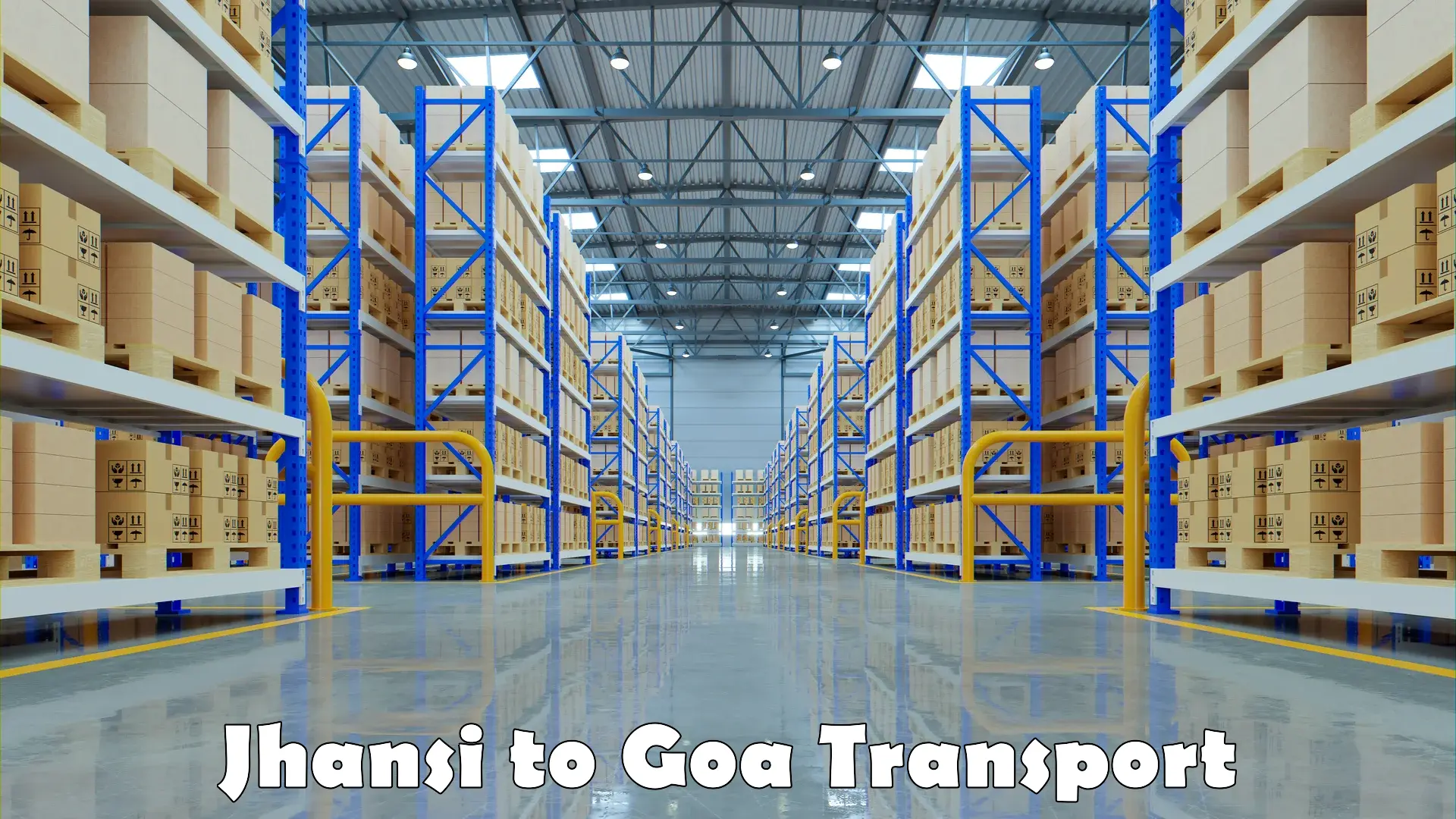 Best transport services in India Jhansi to Margao