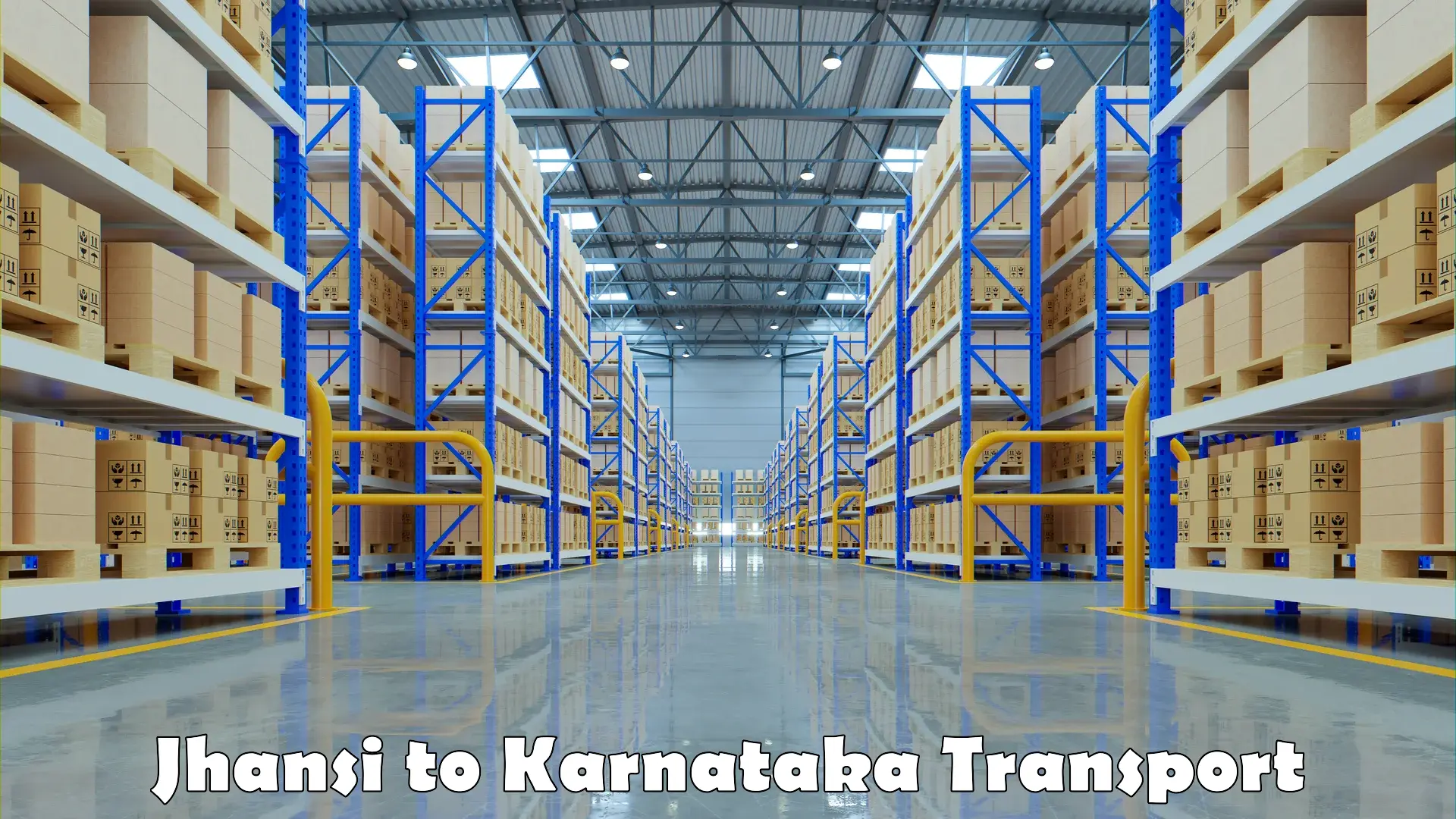 All India transport service Jhansi to Karnataka