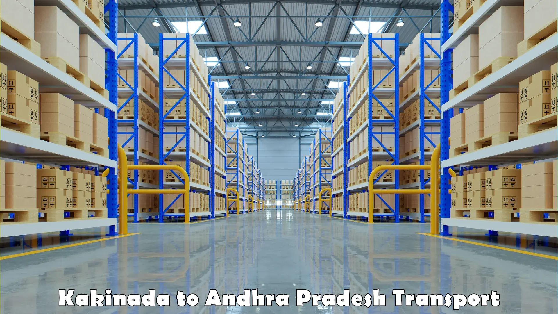India truck logistics services Kakinada to Velgodu